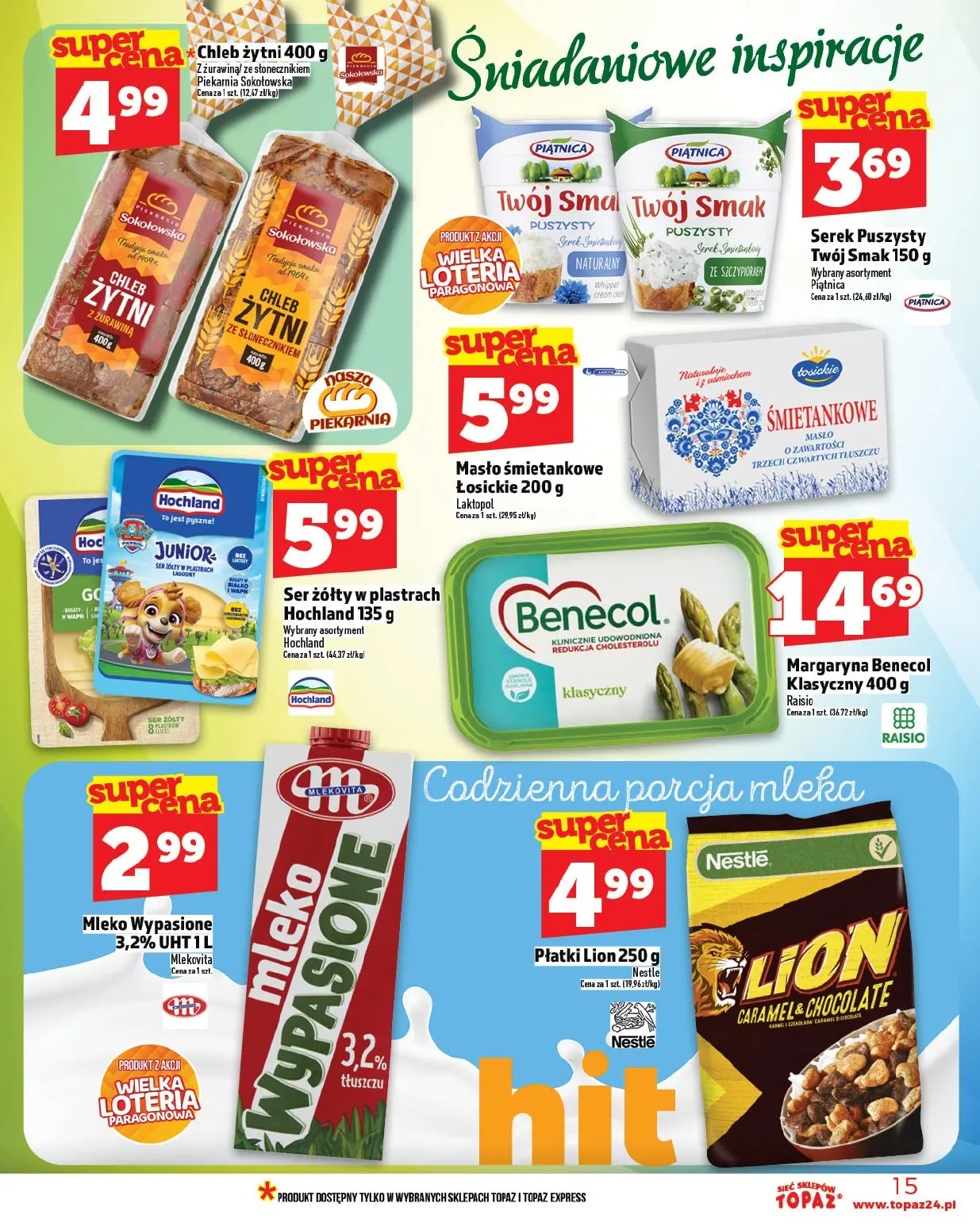 gazetka promocyjna Topaz Warszawa - Strona 15
