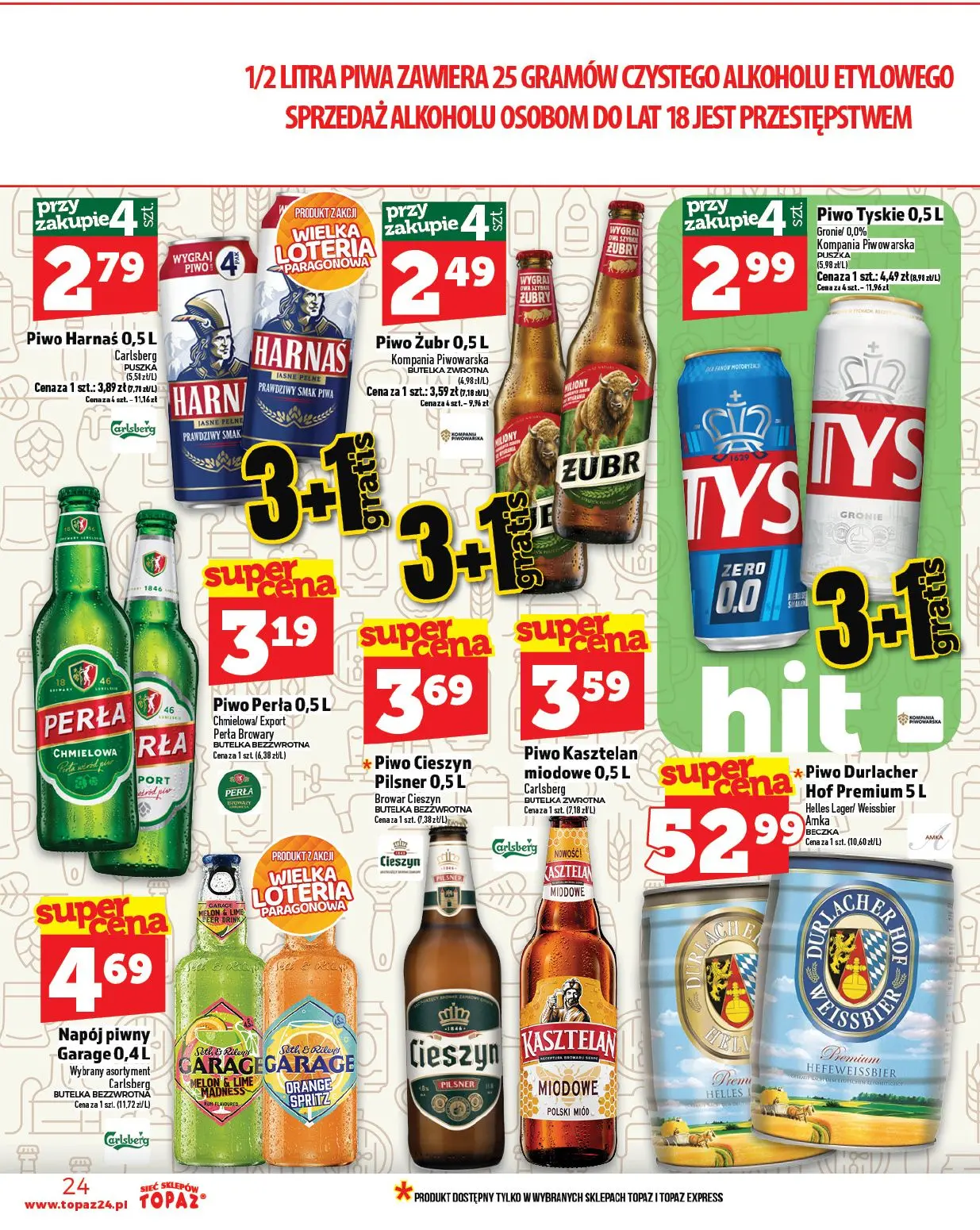 gazetka promocyjna Topaz Warszawa - Strona 24