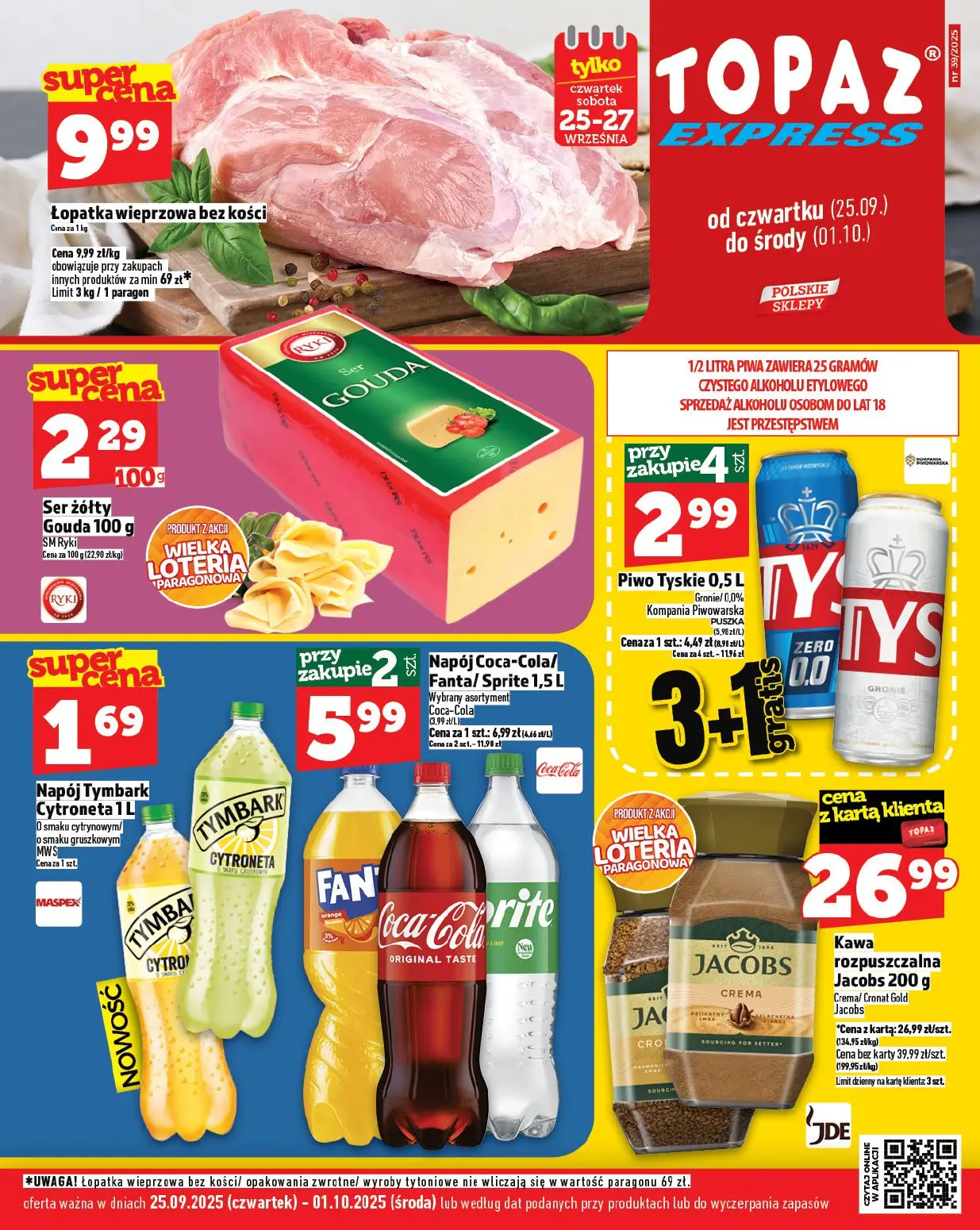 gazetka promocyjna Topaz Express - Strona 1