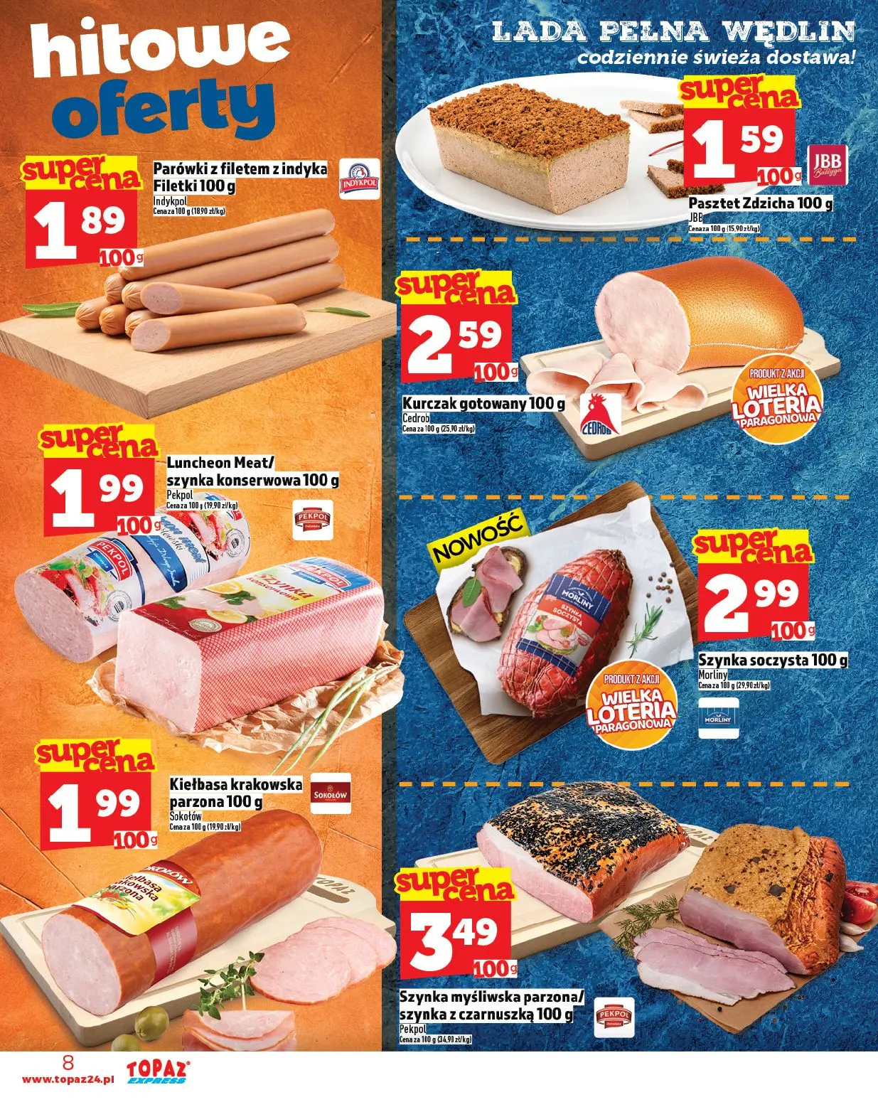 gazetka promocyjna Topaz Express - Strona 8
