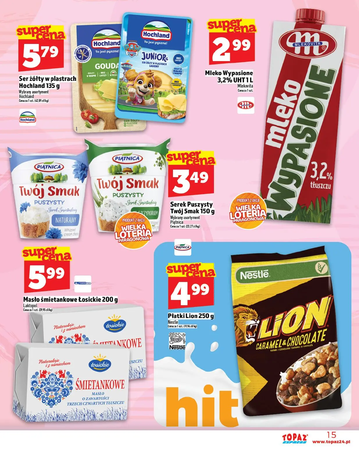 gazetka promocyjna Topaz Express - Strona 15