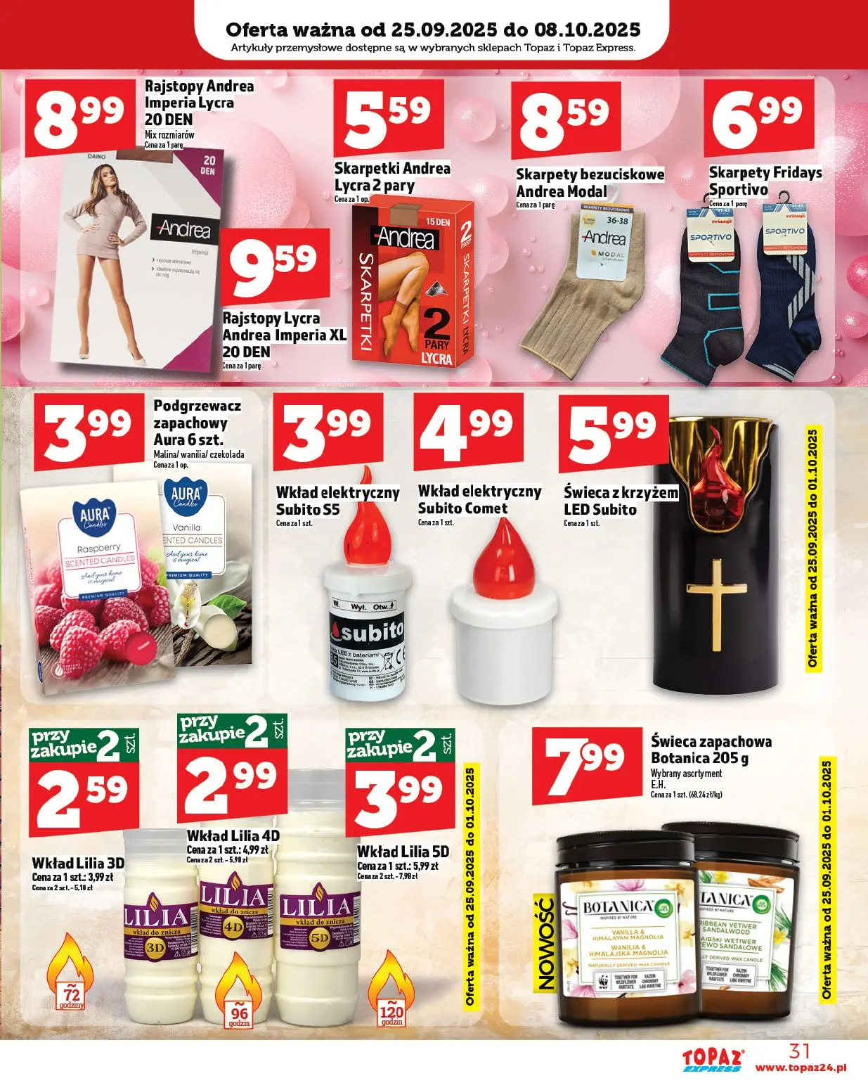 gazetka promocyjna Topaz Express - Strona 31