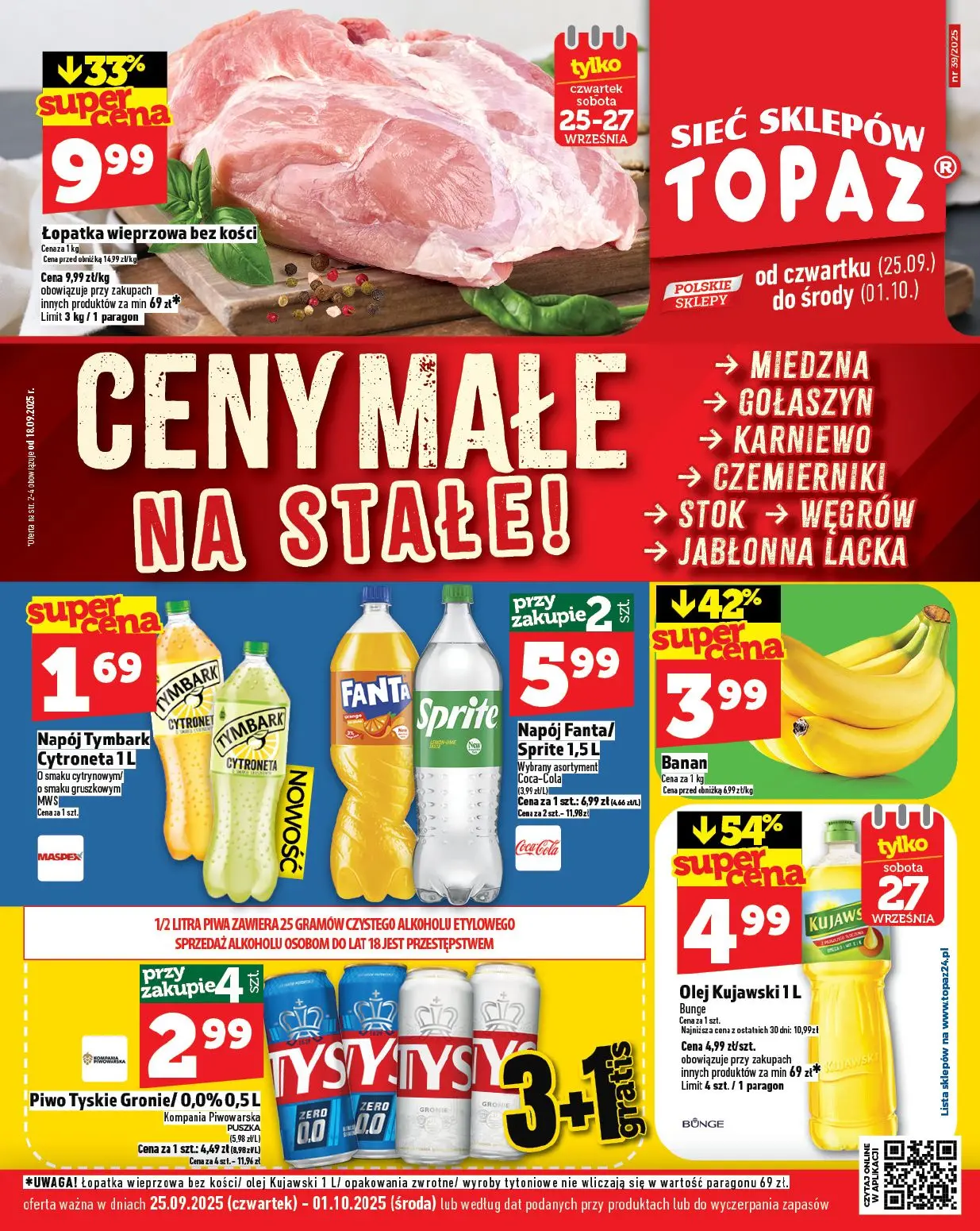 gazetka promocyjna Topaz Ceny małe - Strona 1