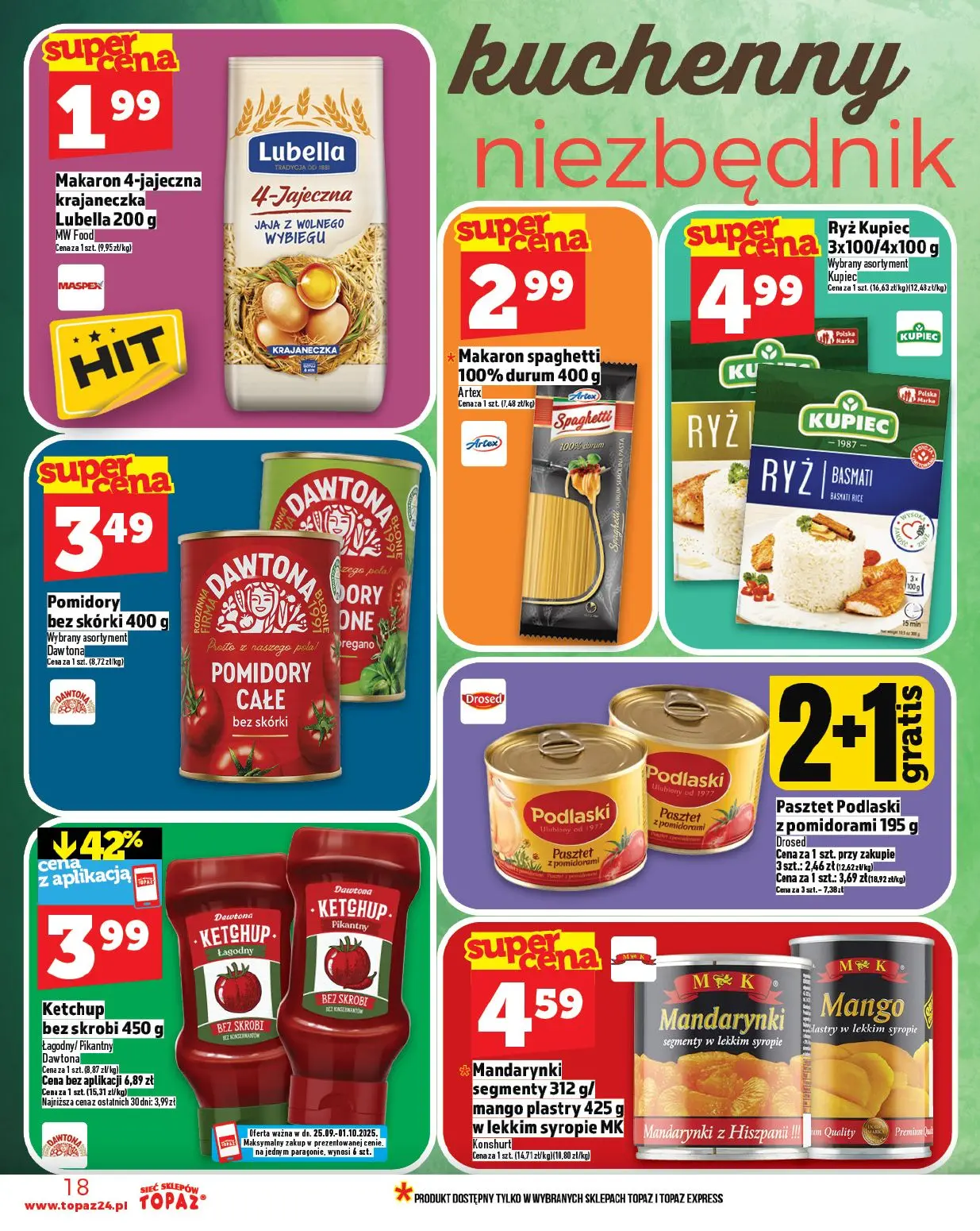 gazetka promocyjna Topaz Ceny małe - Strona 18