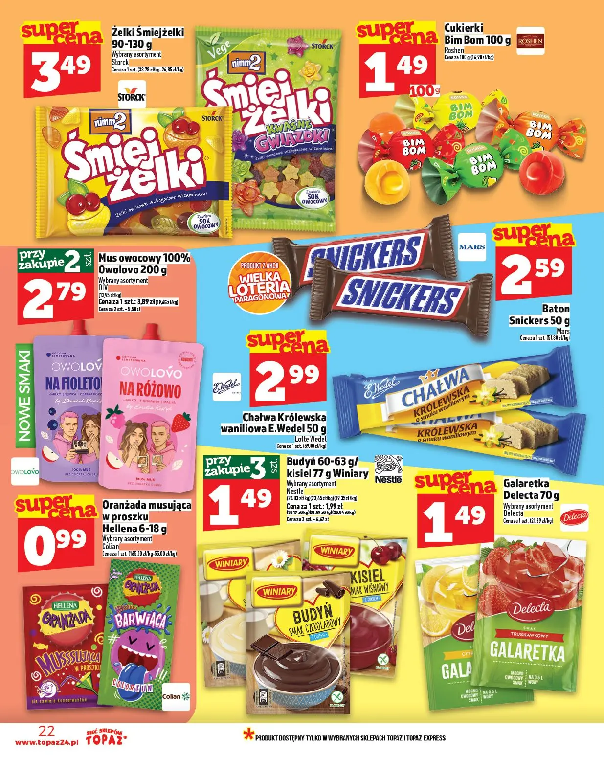 gazetka promocyjna Topaz Ceny małe - Strona 22