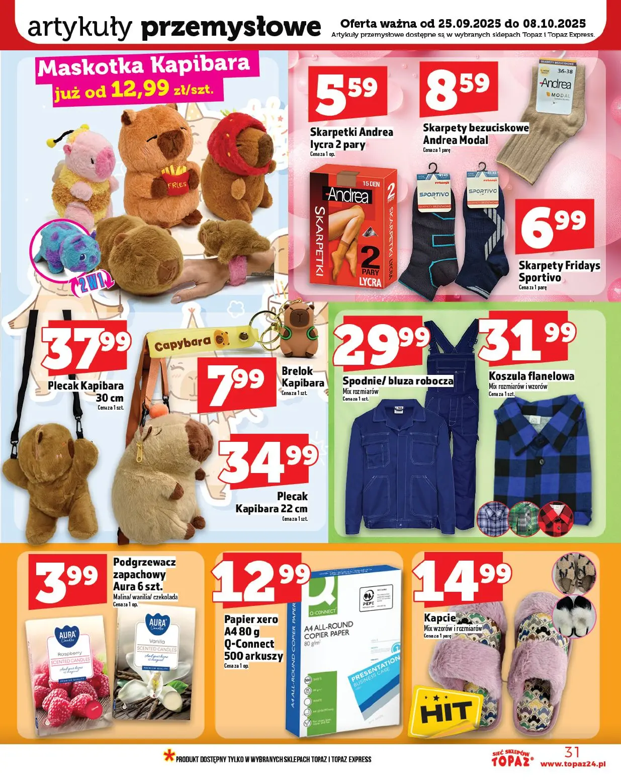 gazetka promocyjna Topaz Ceny małe - Strona 31