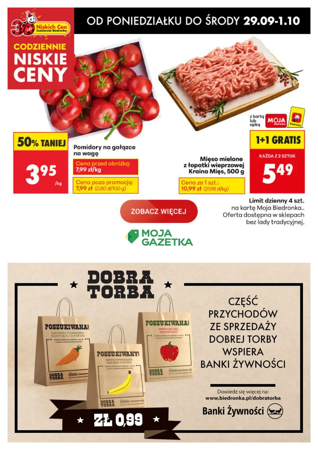 gazetka promocyjna Biedronka Biedronkowe oszczędności - Strona 1
