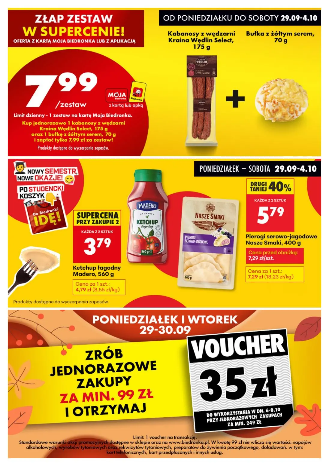 gazetka promocyjna Biedronka Biedronkowe oszczędności - Strona 3