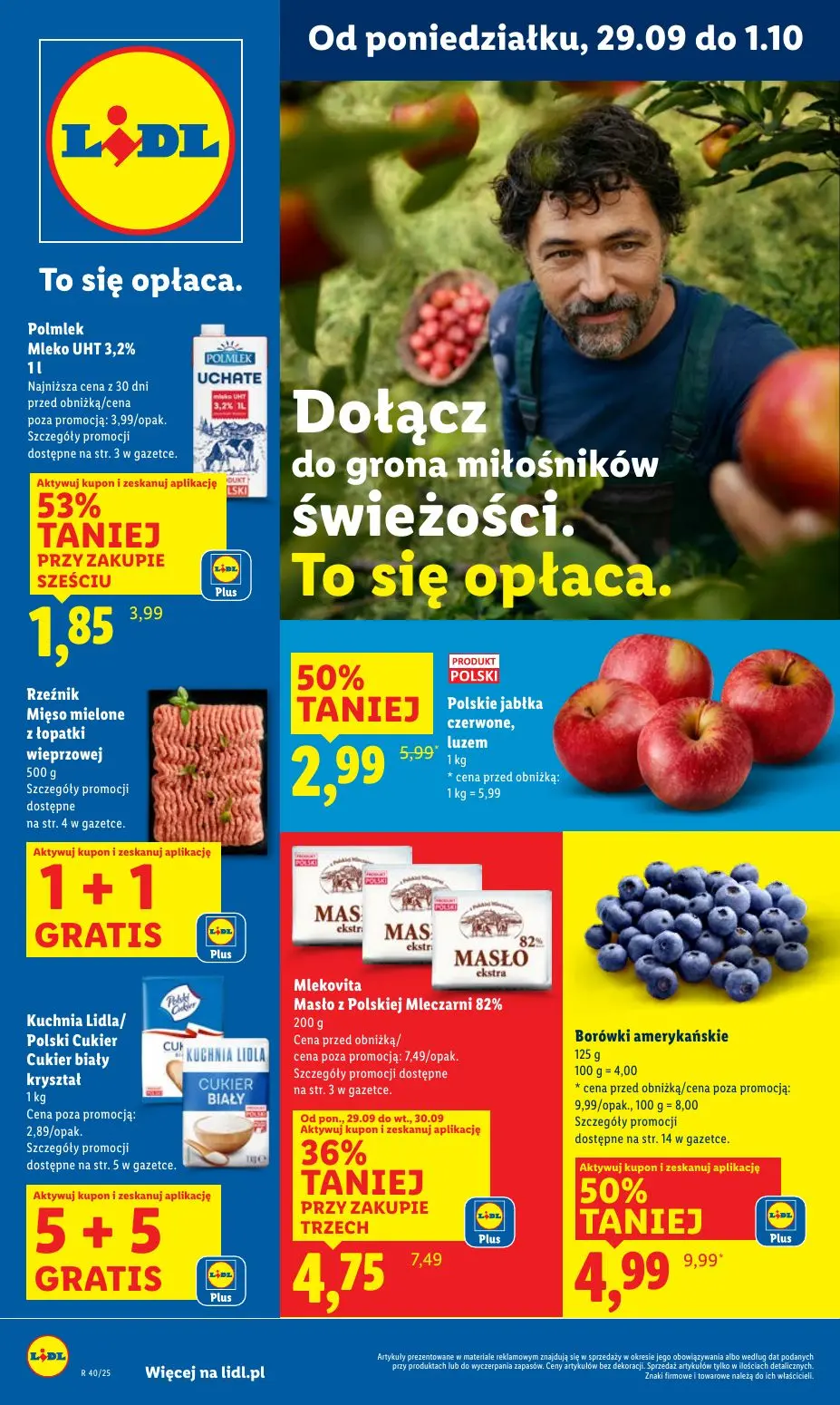 gazetka promocyjna LIDL Od poniedziałku - Strona 1