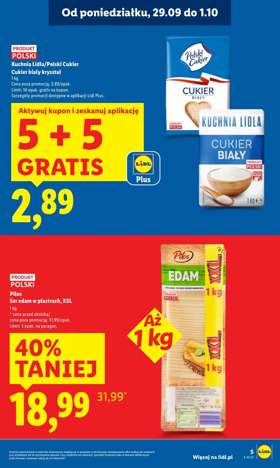 gazetka promocyjna LIDL Od poniedziałku - Strona 5