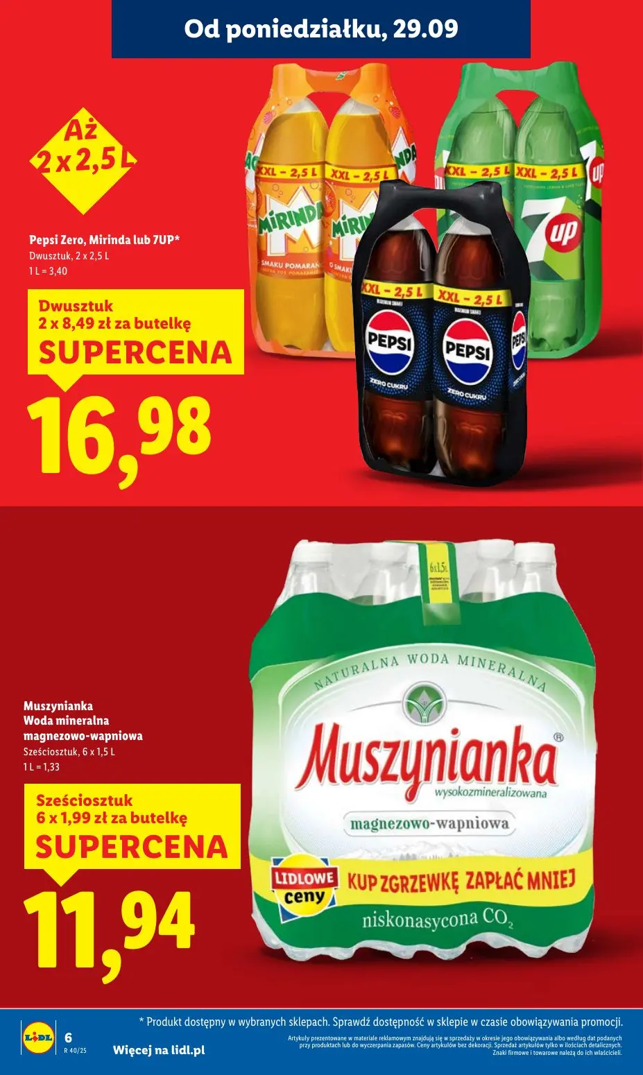 gazetka promocyjna LIDL Od poniedziałku - Strona 6