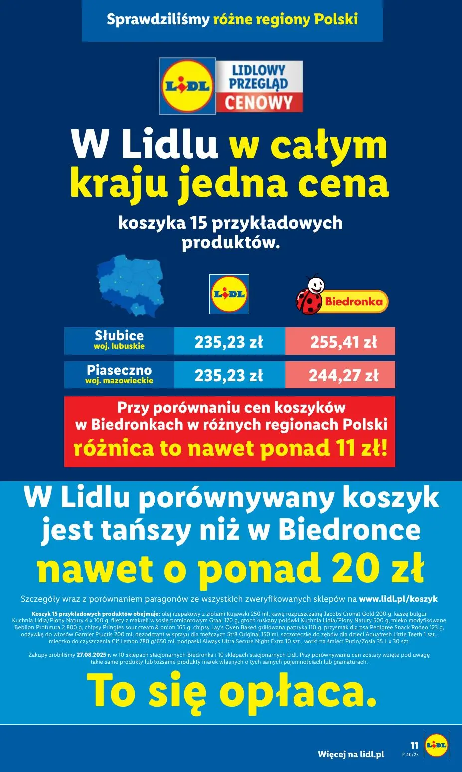 gazetka promocyjna LIDL Od poniedziałku - Strona 11