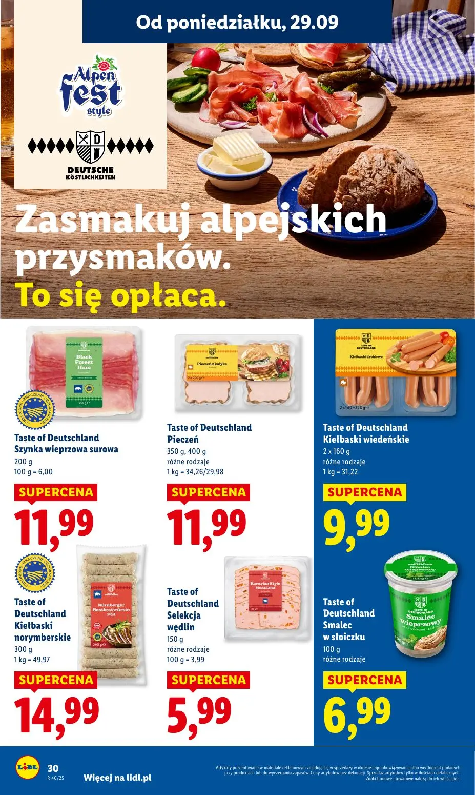 gazetka promocyjna LIDL Od poniedziałku - Strona 32