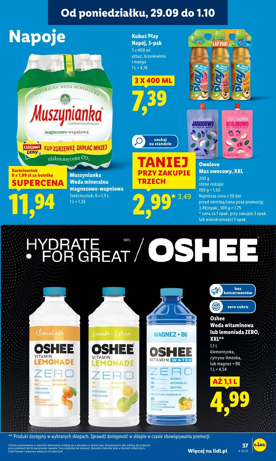 gazetka promocyjna LIDL Od poniedziałku - Strona 39