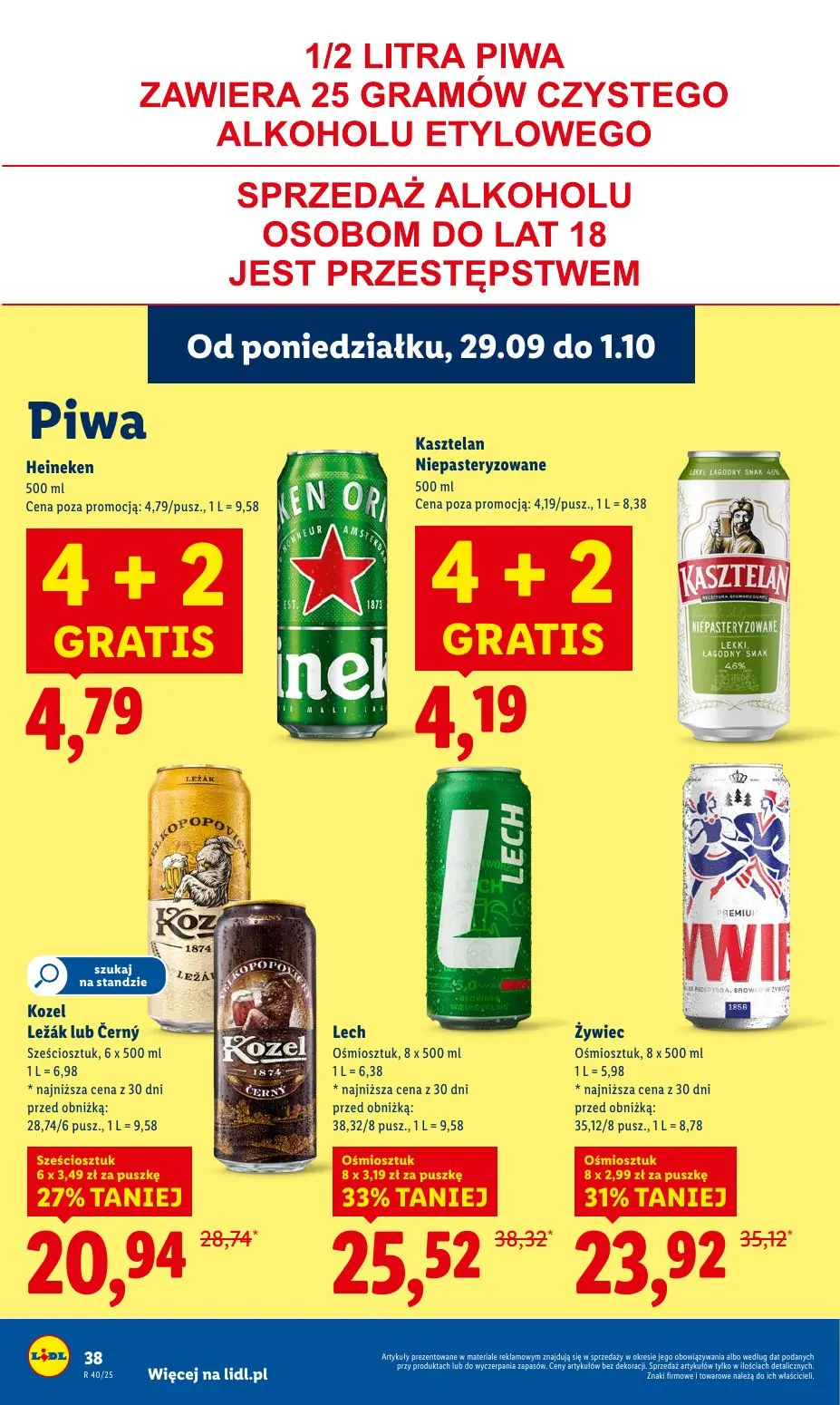 gazetka promocyjna LIDL Od poniedziałku - Strona 42
