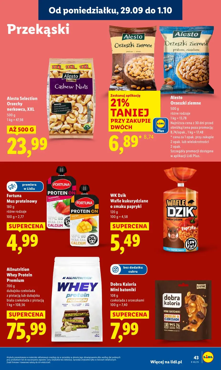 gazetka promocyjna LIDL Od poniedziałku - Strona 47