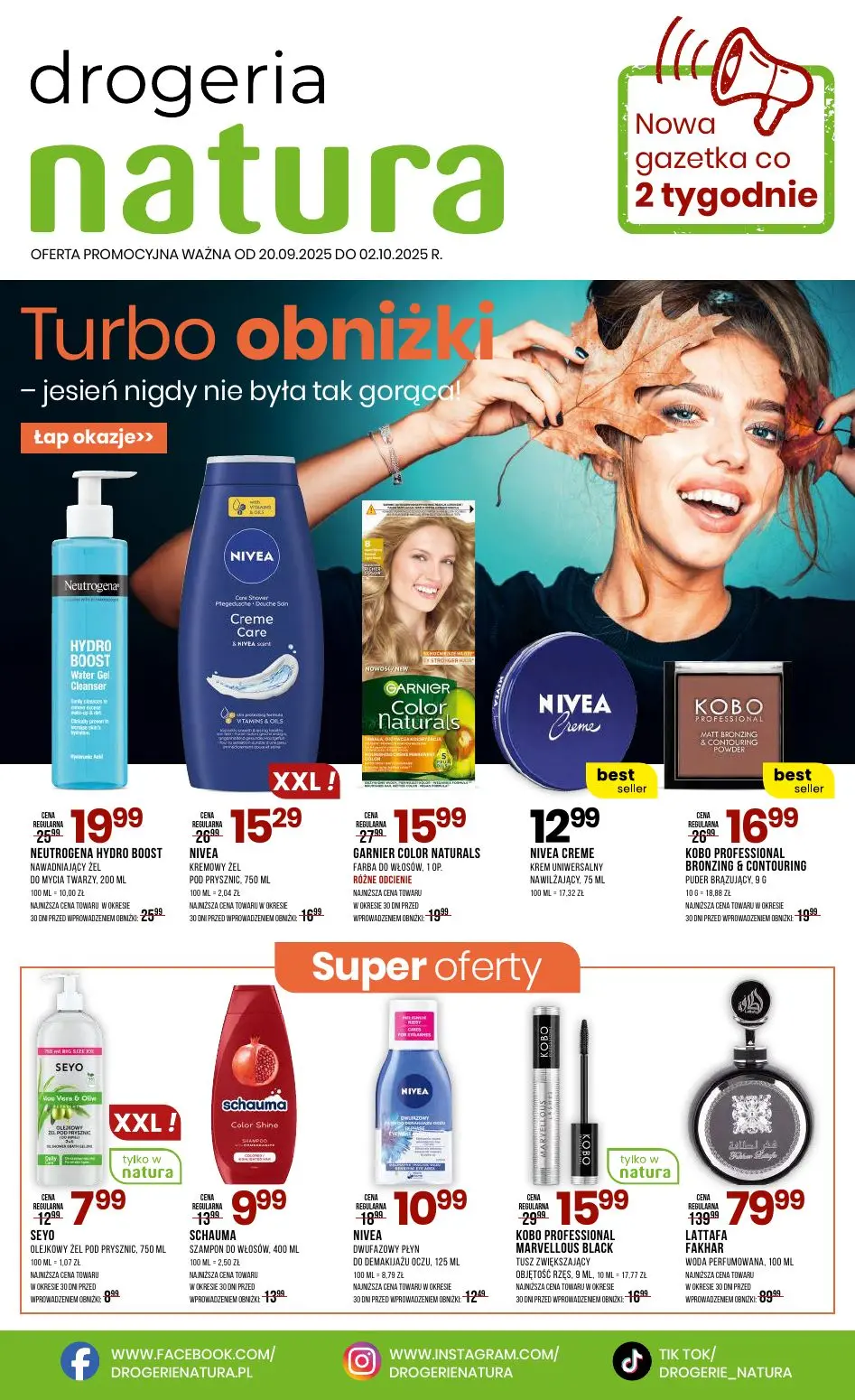 gazetka promocyjna Natura Turbo obniżki - Strona 1
