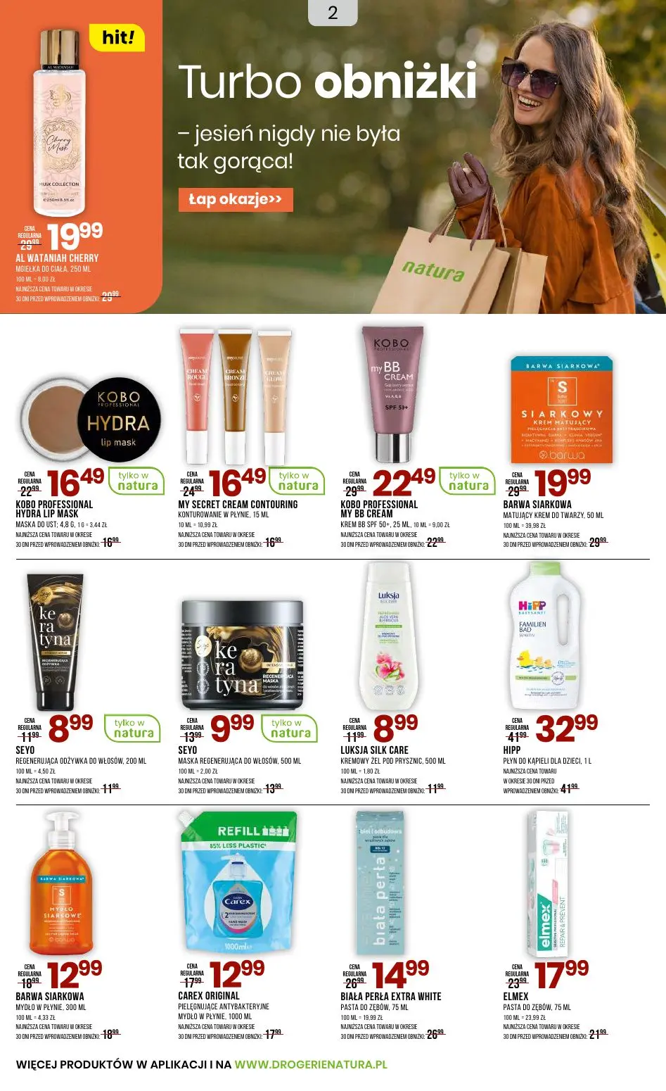 gazetka promocyjna Natura Turbo obniżki - Strona 2
