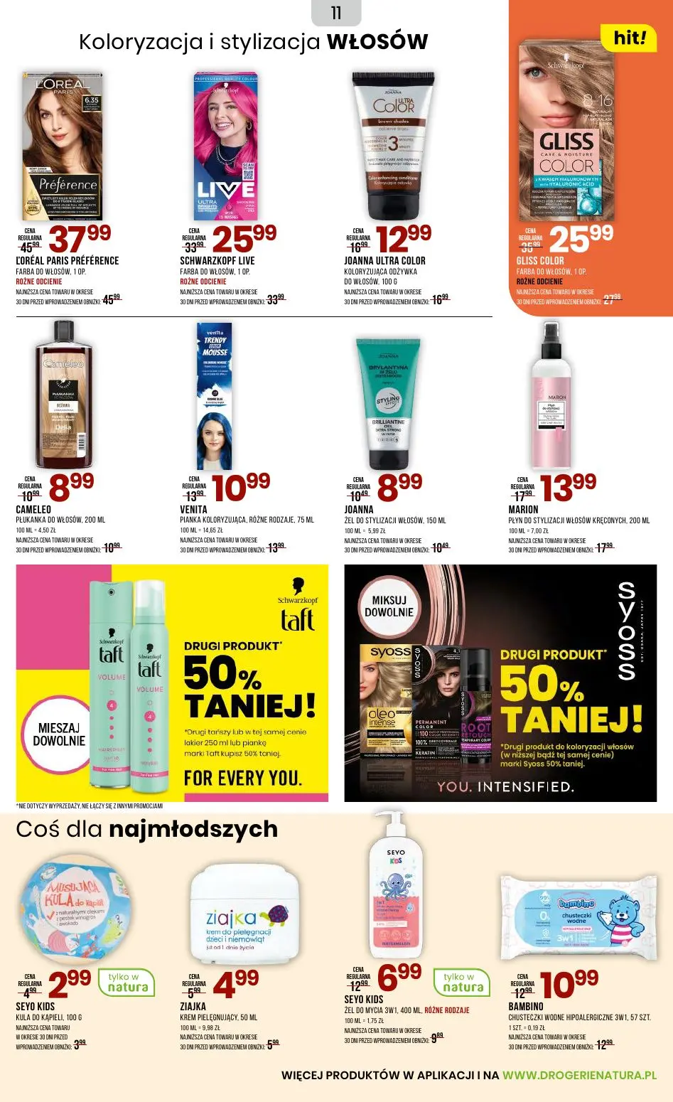 gazetka promocyjna Natura Turbo obniżki - Strona 11