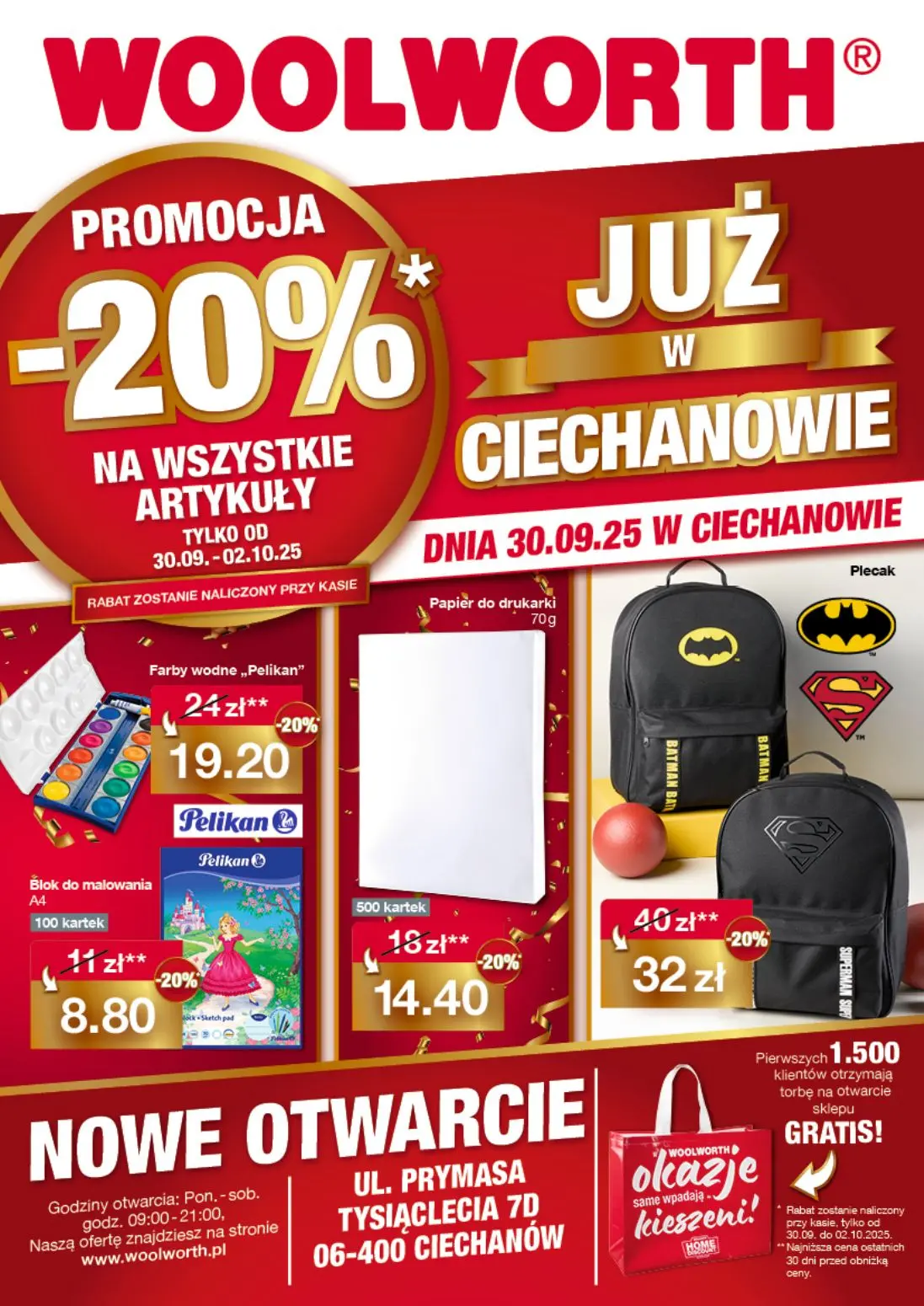 gazetka promocyjna WOOLWORTH Ciechanów - Strona 1