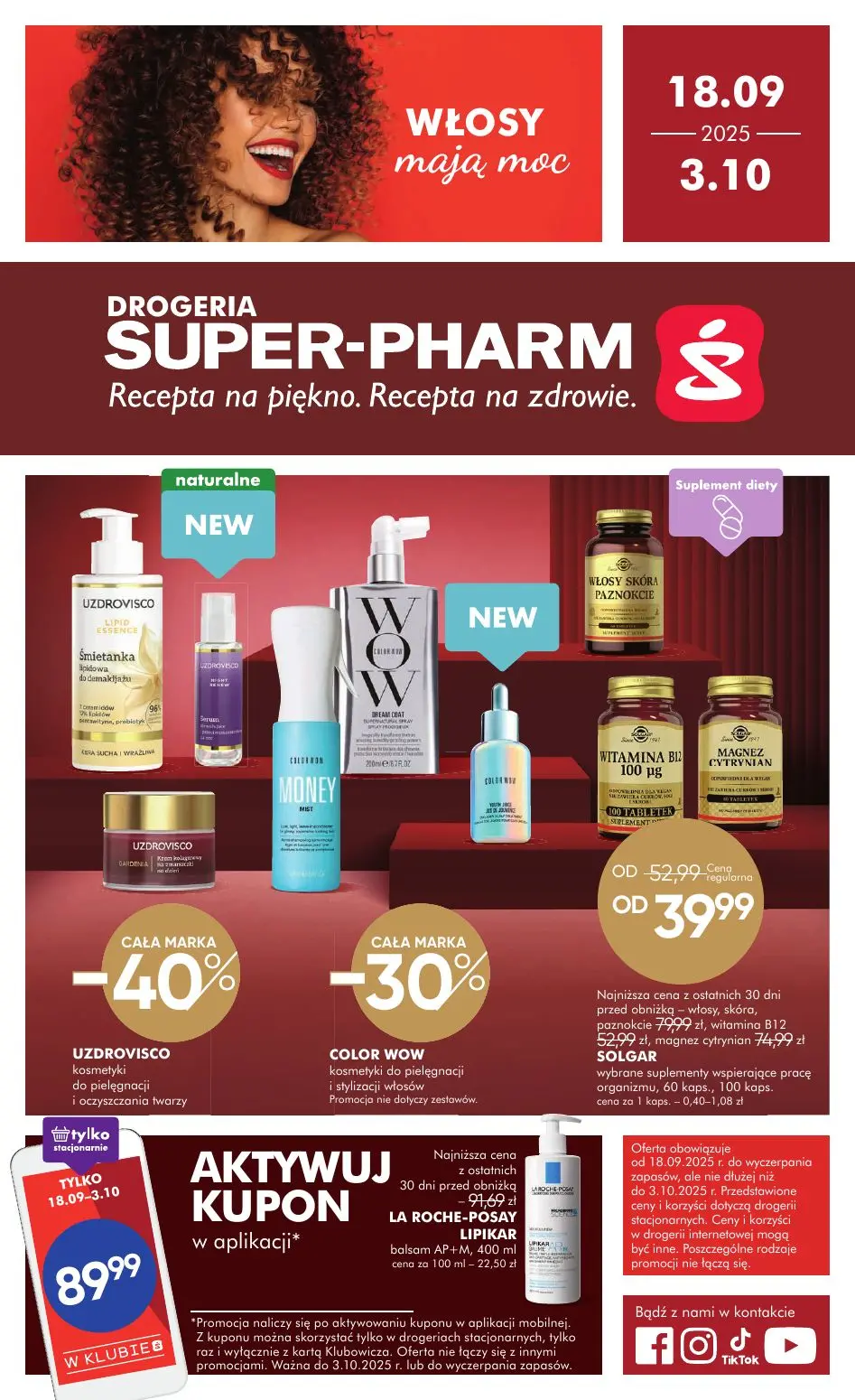 gazetka promocyjna SUPER-PHARM Włosy mają moc - Strona 1