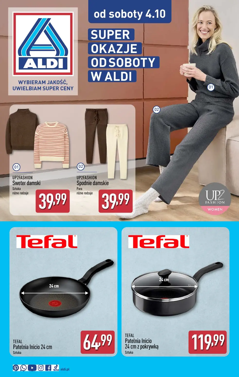gazetka promocyjna ALDI Super okazje od soboty 4.10 - Strona 1