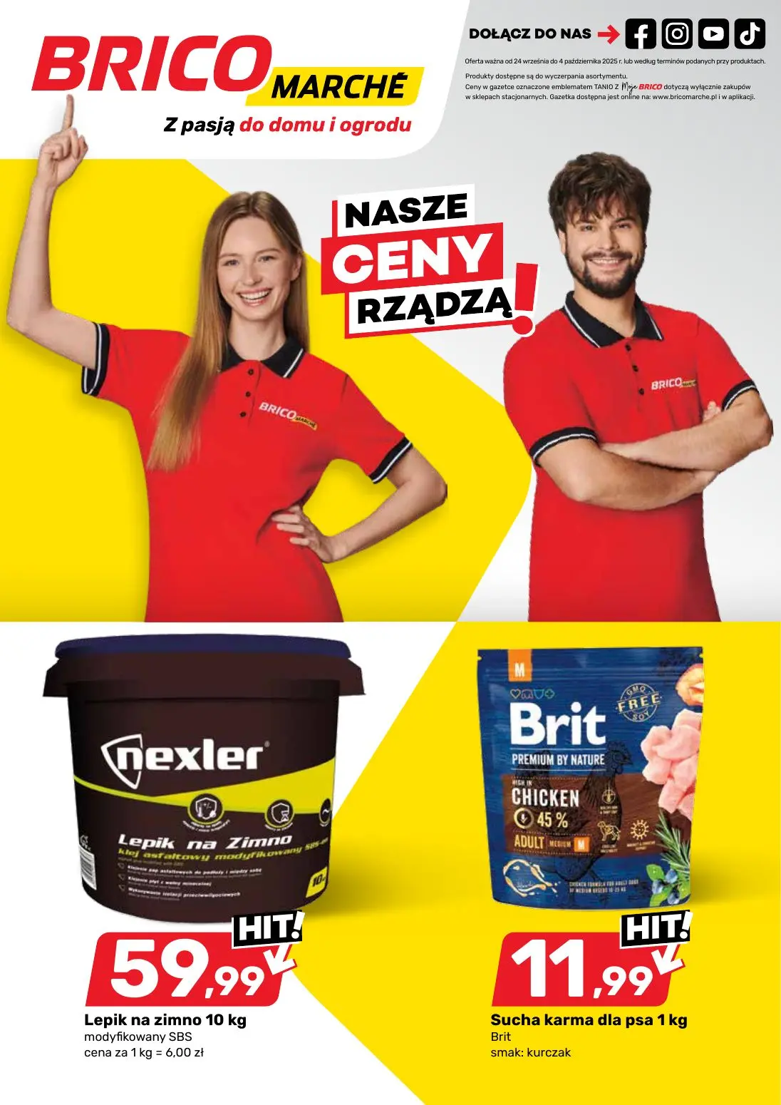 gazetka promocyjna BRICOMARCHE Nasze ceny rządzą! - Strona 1