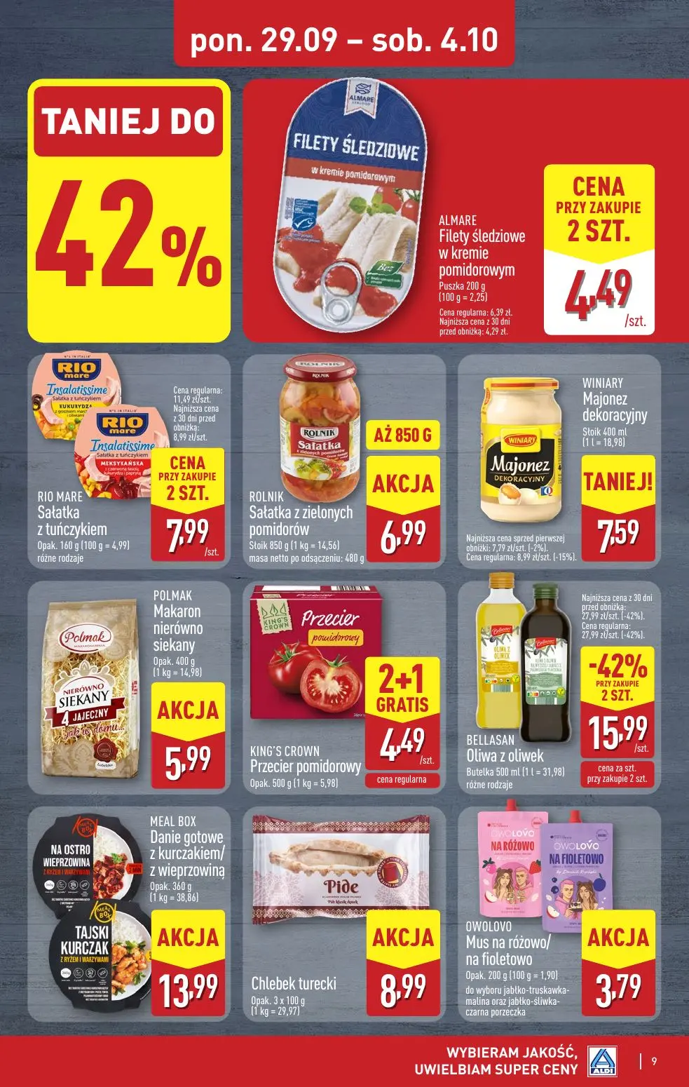 gazetka promocyjna ALDI Raz ALDI, zawsze coś z ALDI - Strona 9