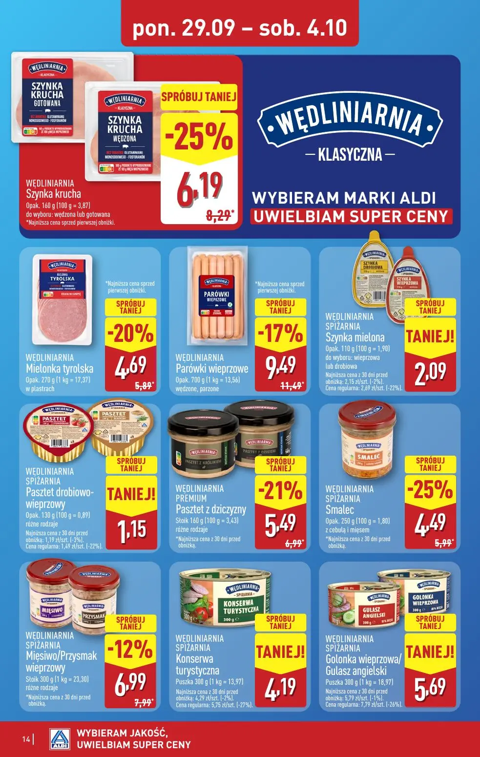 gazetka promocyjna ALDI Raz ALDI, zawsze coś z ALDI - Strona 14