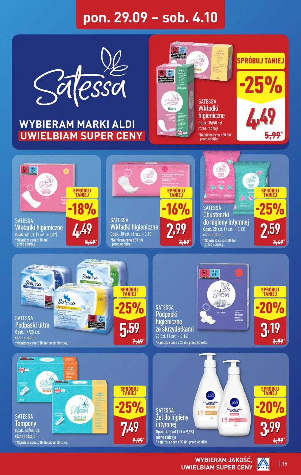 gazetka promocyjna ALDI Raz ALDI, zawsze coś z ALDI - Strona 15