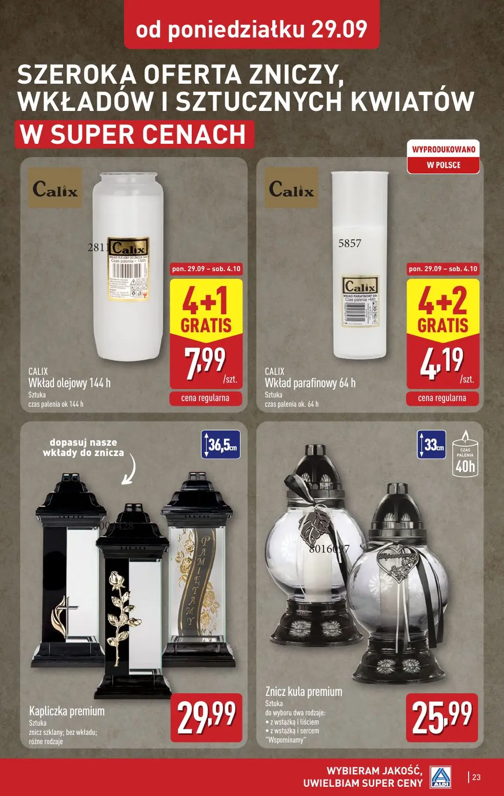 gazetka promocyjna ALDI Raz ALDI, zawsze coś z ALDI - Strona 23