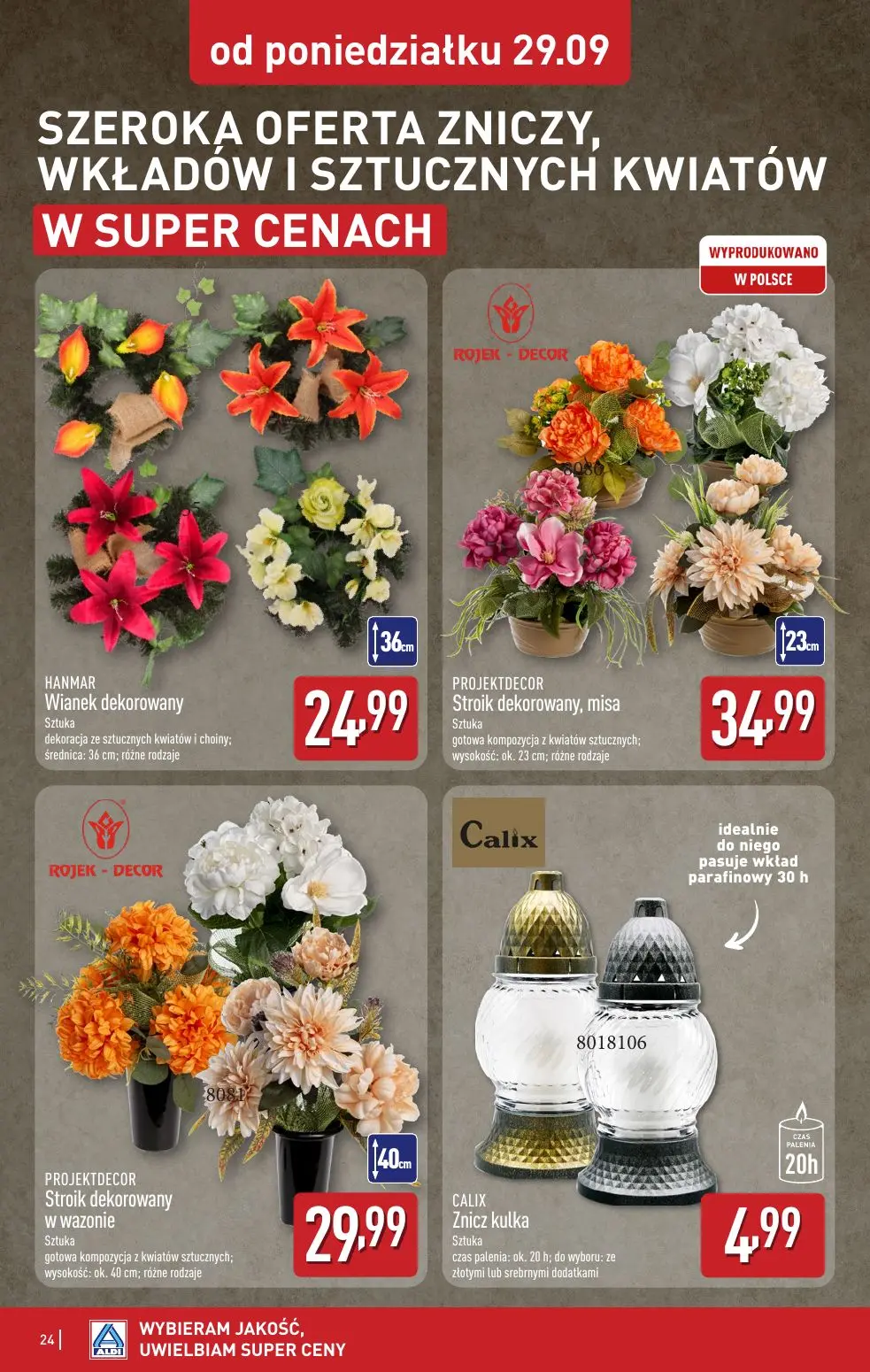 gazetka promocyjna ALDI Raz ALDI, zawsze coś z ALDI - Strona 24