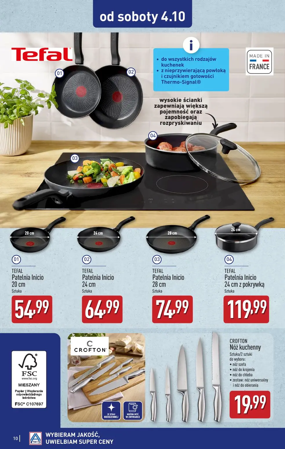 gazetka promocyjna ALDI Oferta od poniedziałku i od soboty - Strona 10
