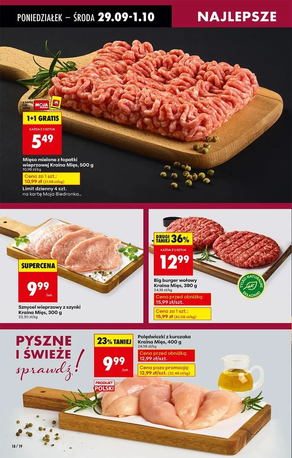 gazetka promocyjna Biedronka Od poniedziałku - Strona 18