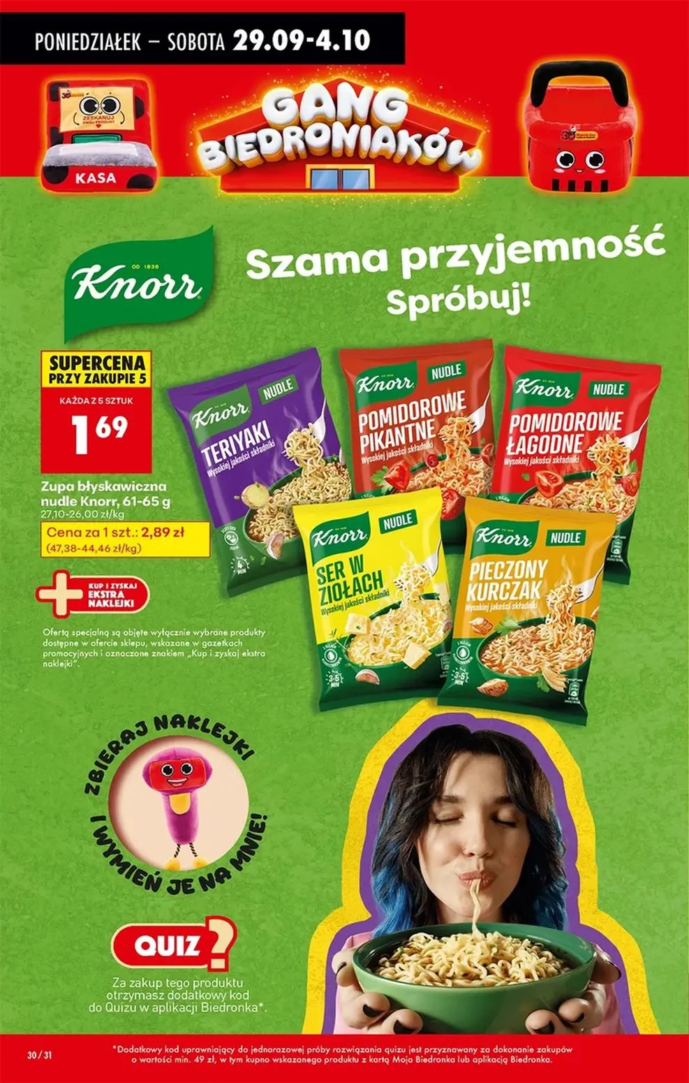 gazetka promocyjna Biedronka Od poniedziałku - Strona 30