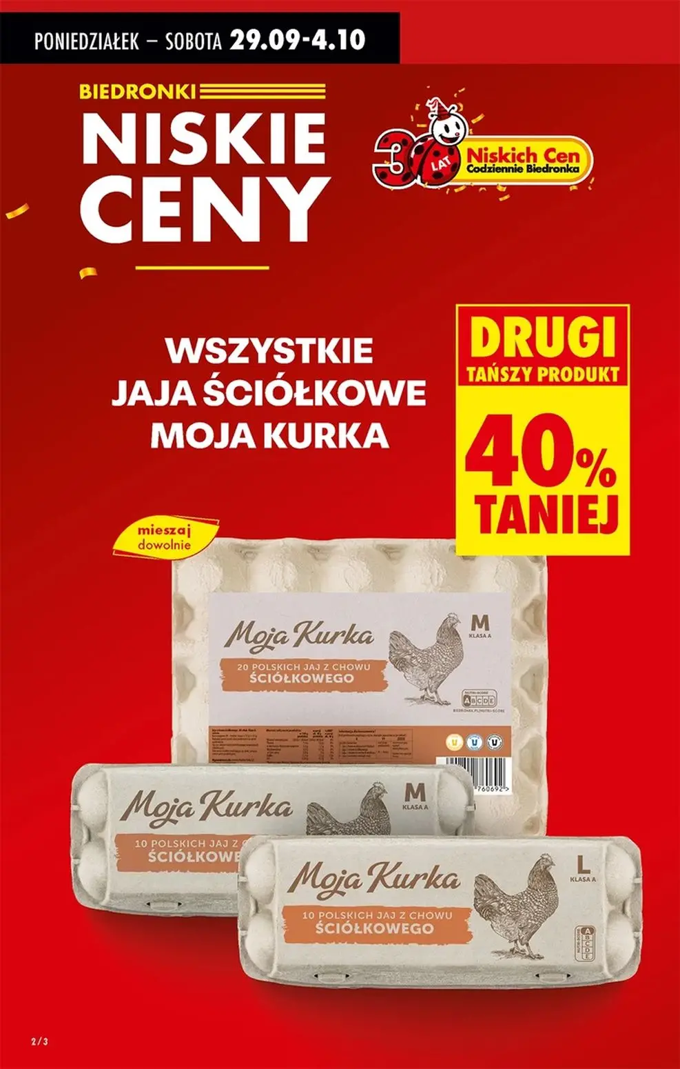 gazetka promocyjna Biedronka Lada tradycyjna. Od poniedziałku - Strona 2