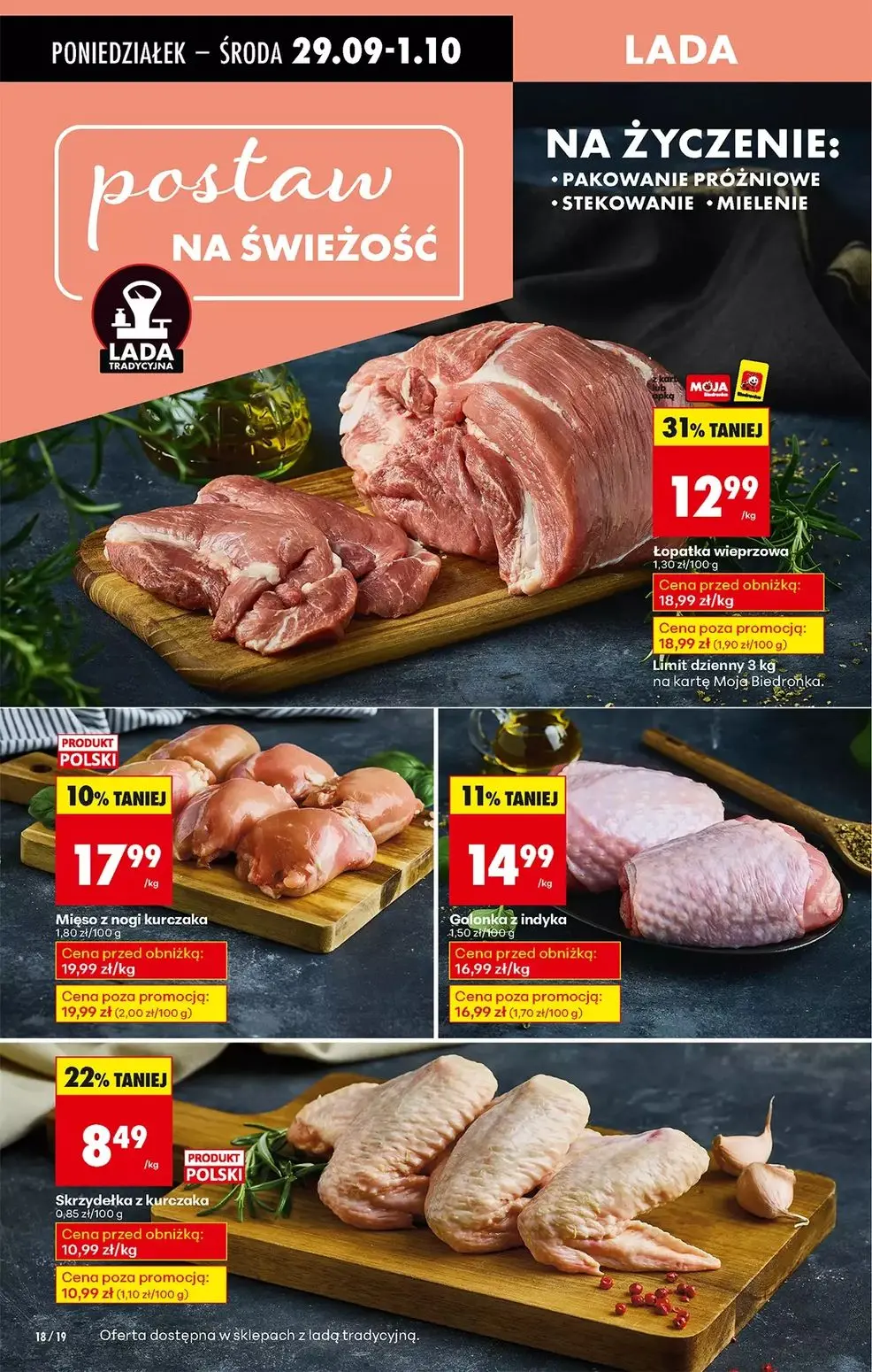 gazetka promocyjna Biedronka Lada tradycyjna. Od poniedziałku - Strona 18