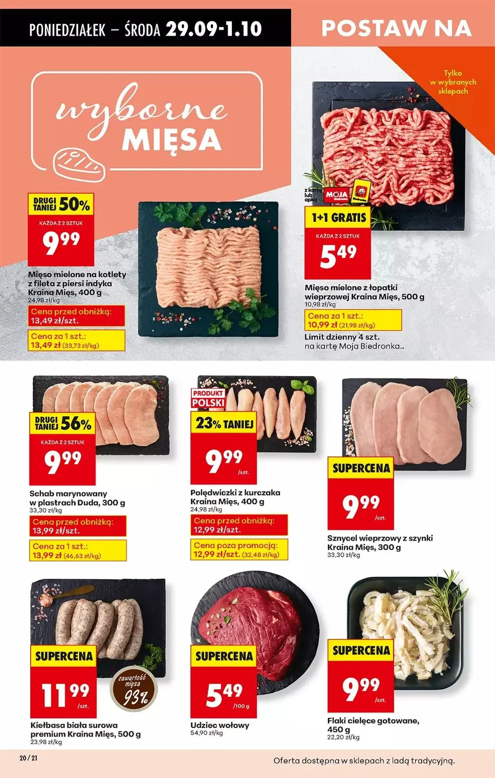 gazetka promocyjna Biedronka Lada tradycyjna. Od poniedziałku - Strona 20