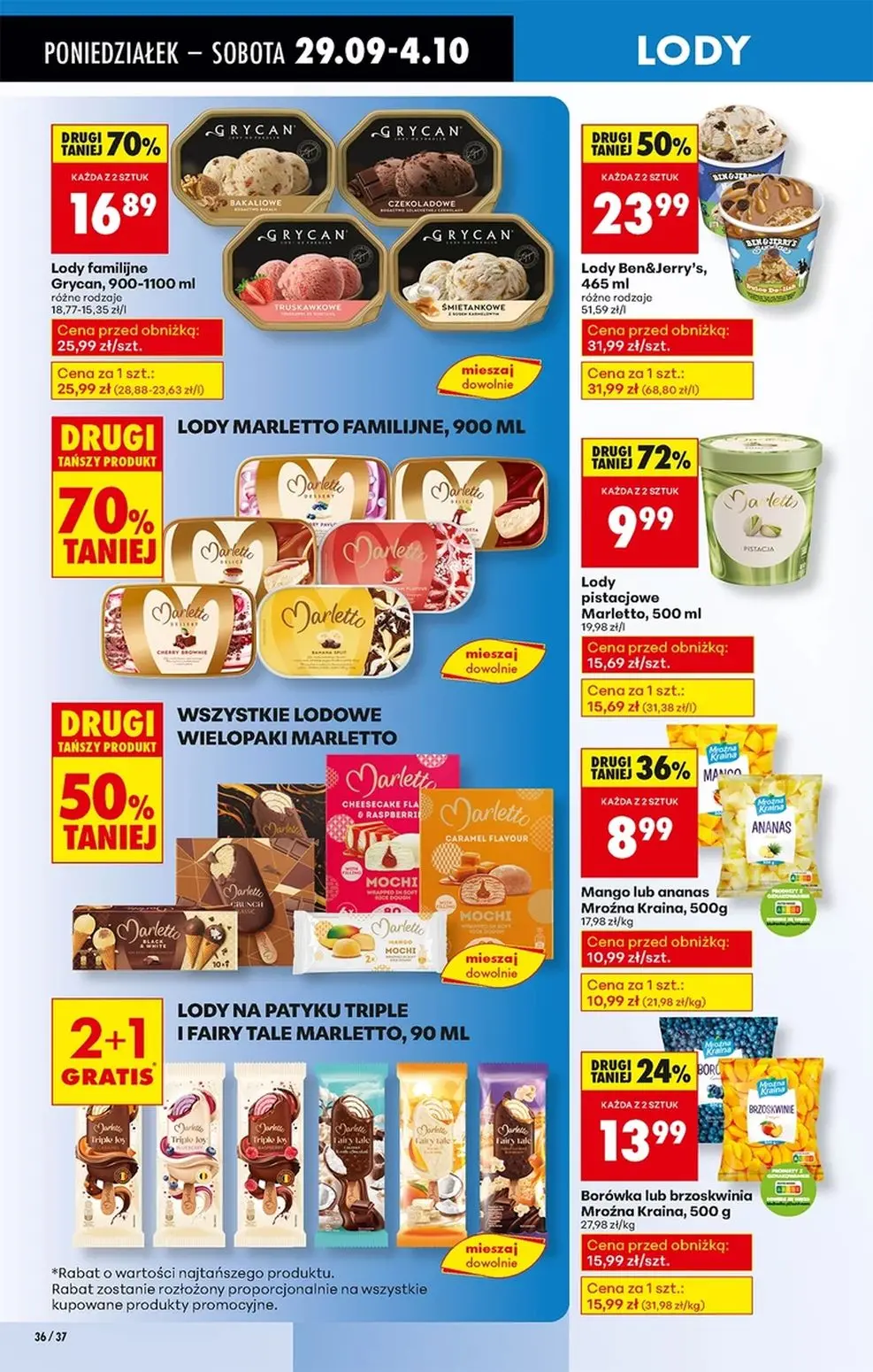 gazetka promocyjna Biedronka Lada tradycyjna. Od poniedziałku - Strona 36