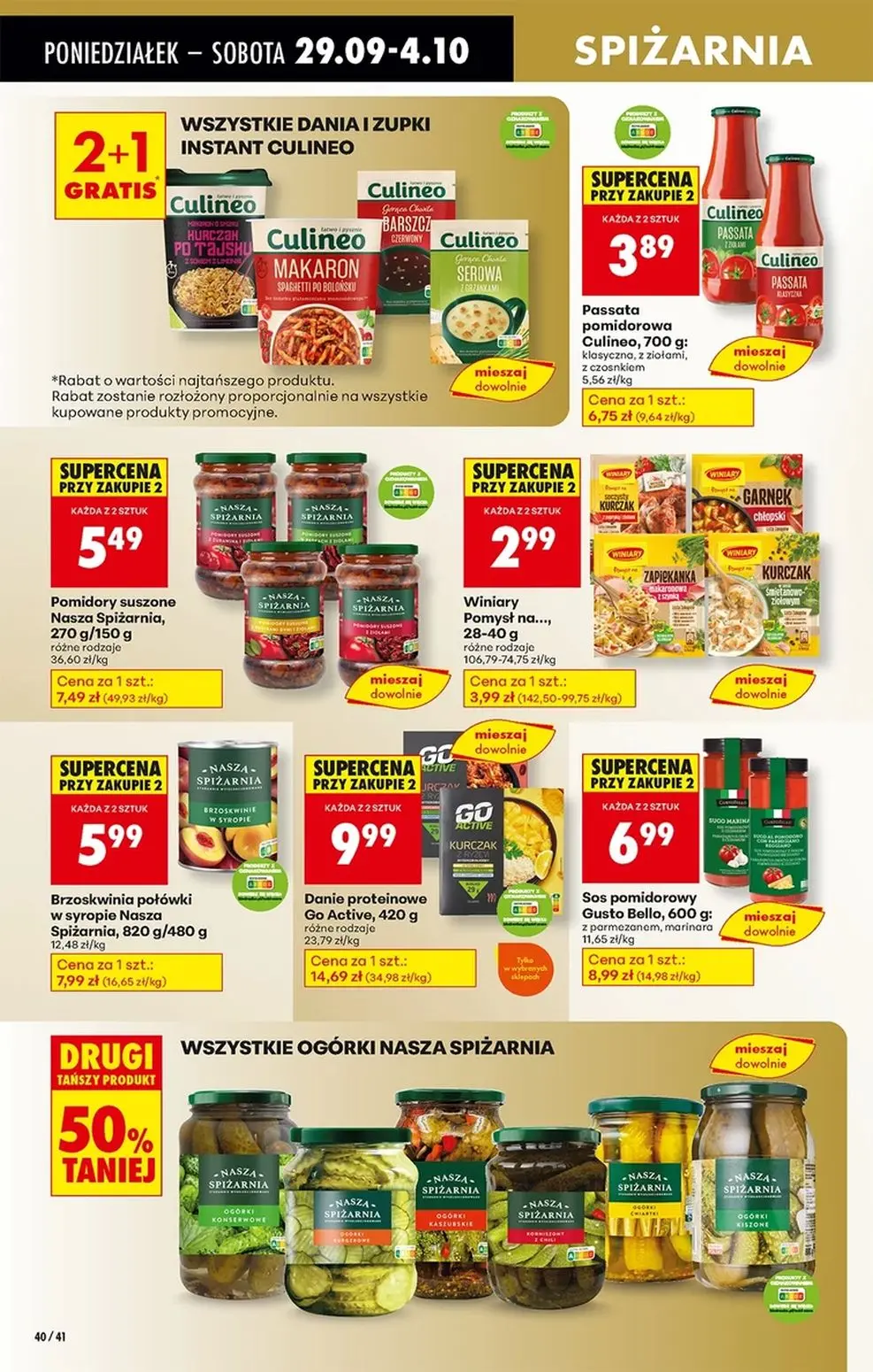 gazetka promocyjna Biedronka Lada tradycyjna. Od poniedziałku - Strona 40