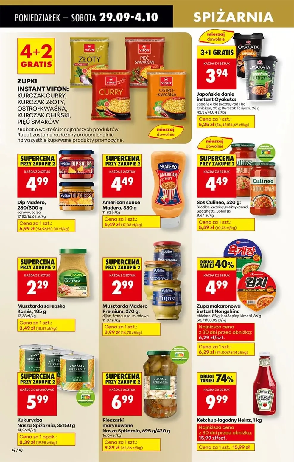 gazetka promocyjna Biedronka Lada tradycyjna. Od poniedziałku - Strona 42