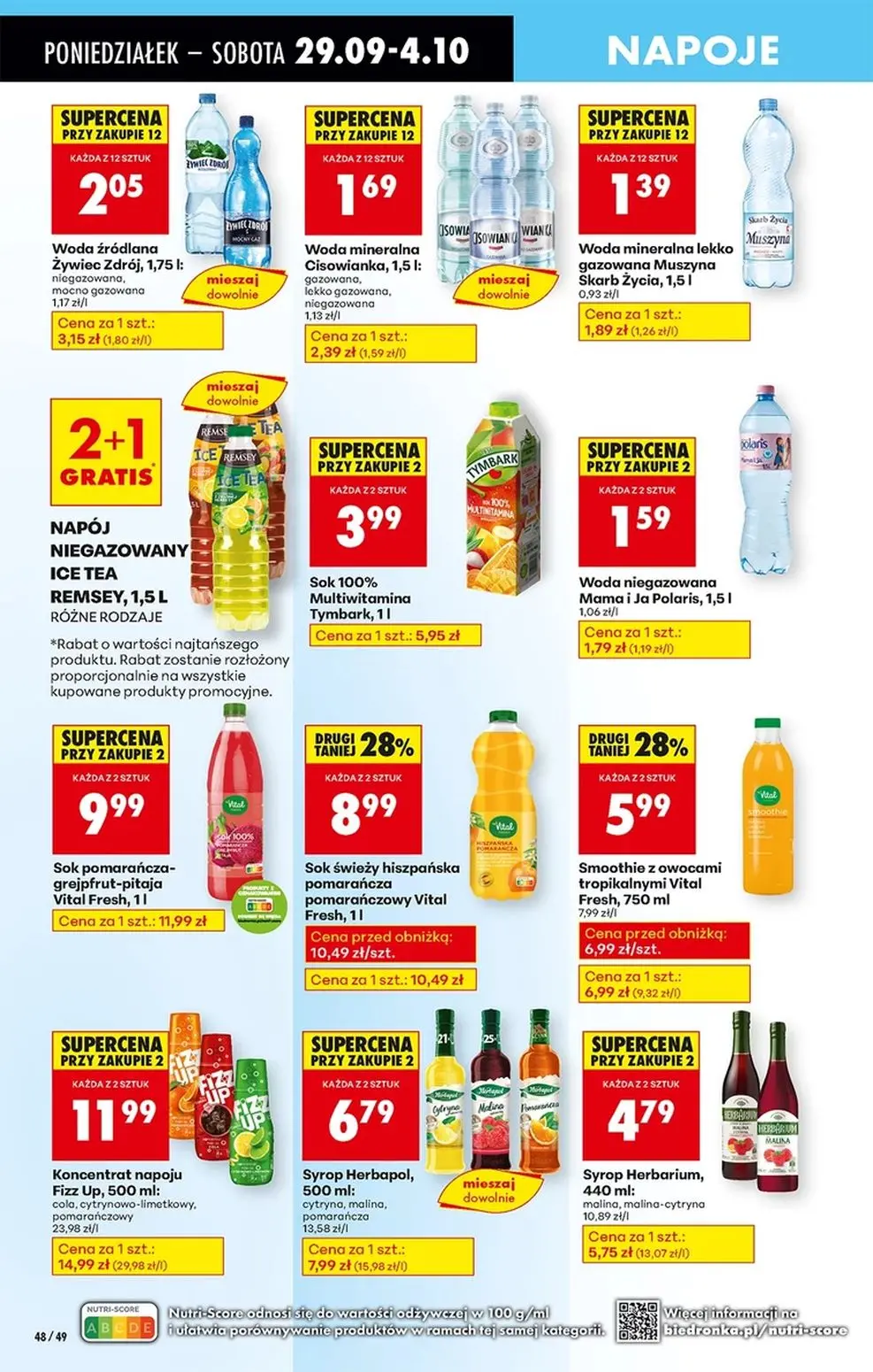 gazetka promocyjna Biedronka Lada tradycyjna. Od poniedziałku - Strona 48