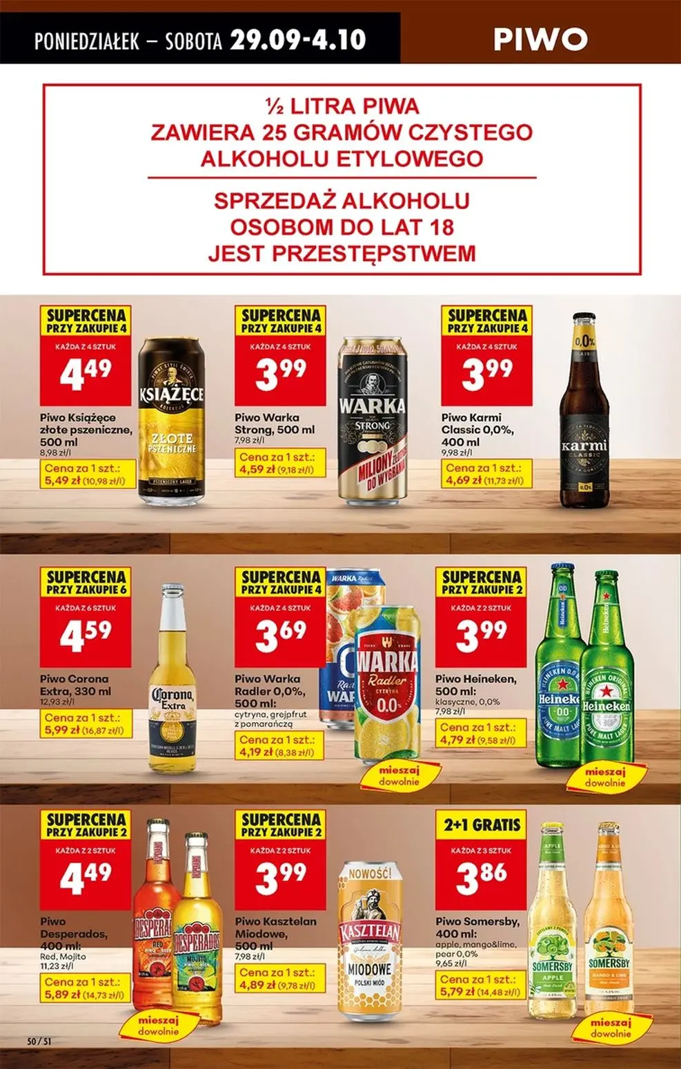 gazetka promocyjna Biedronka Lada tradycyjna. Od poniedziałku - Strona 50