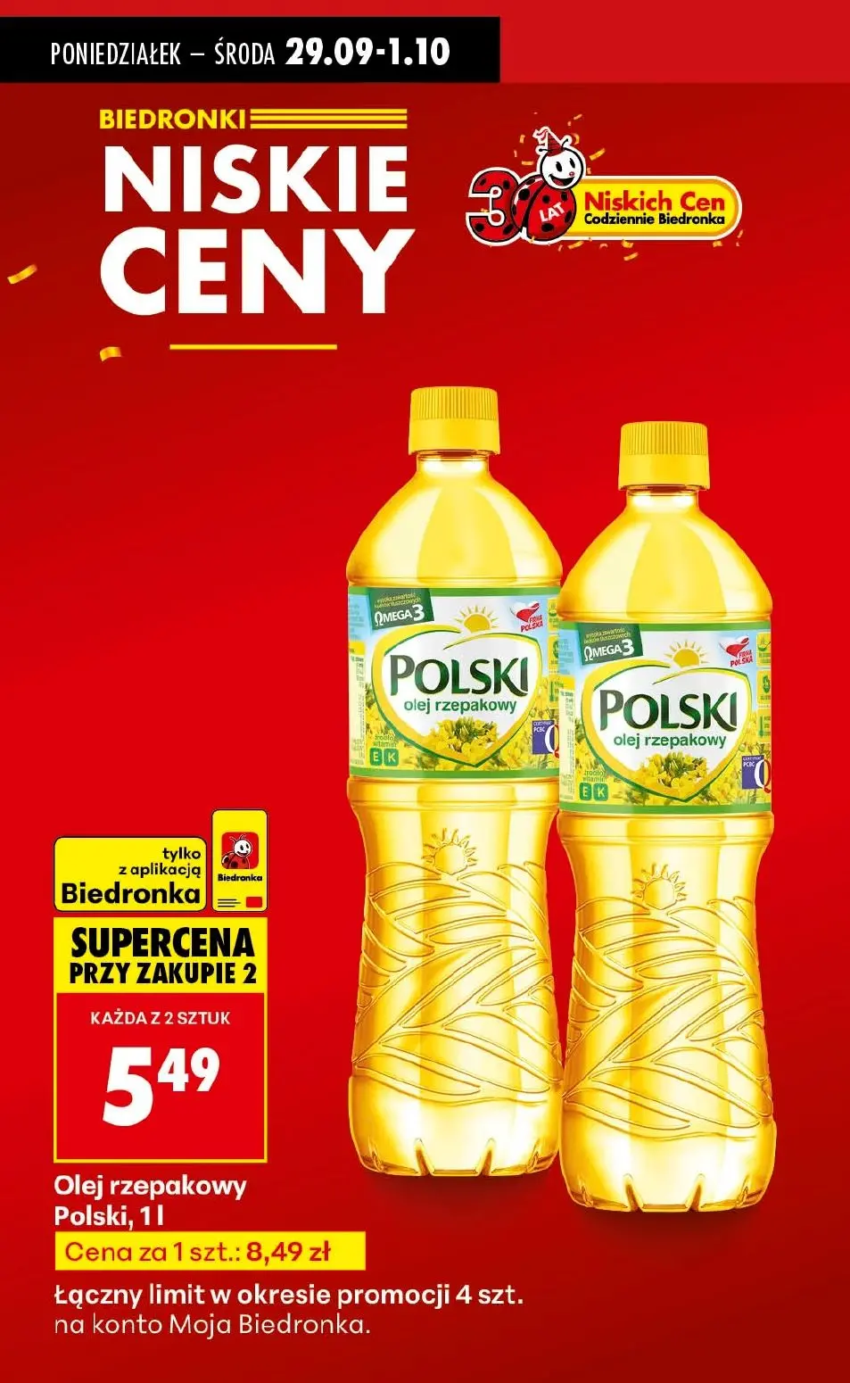 gazetka promocyjna Biedronka Od poniedziałku - Strona 9