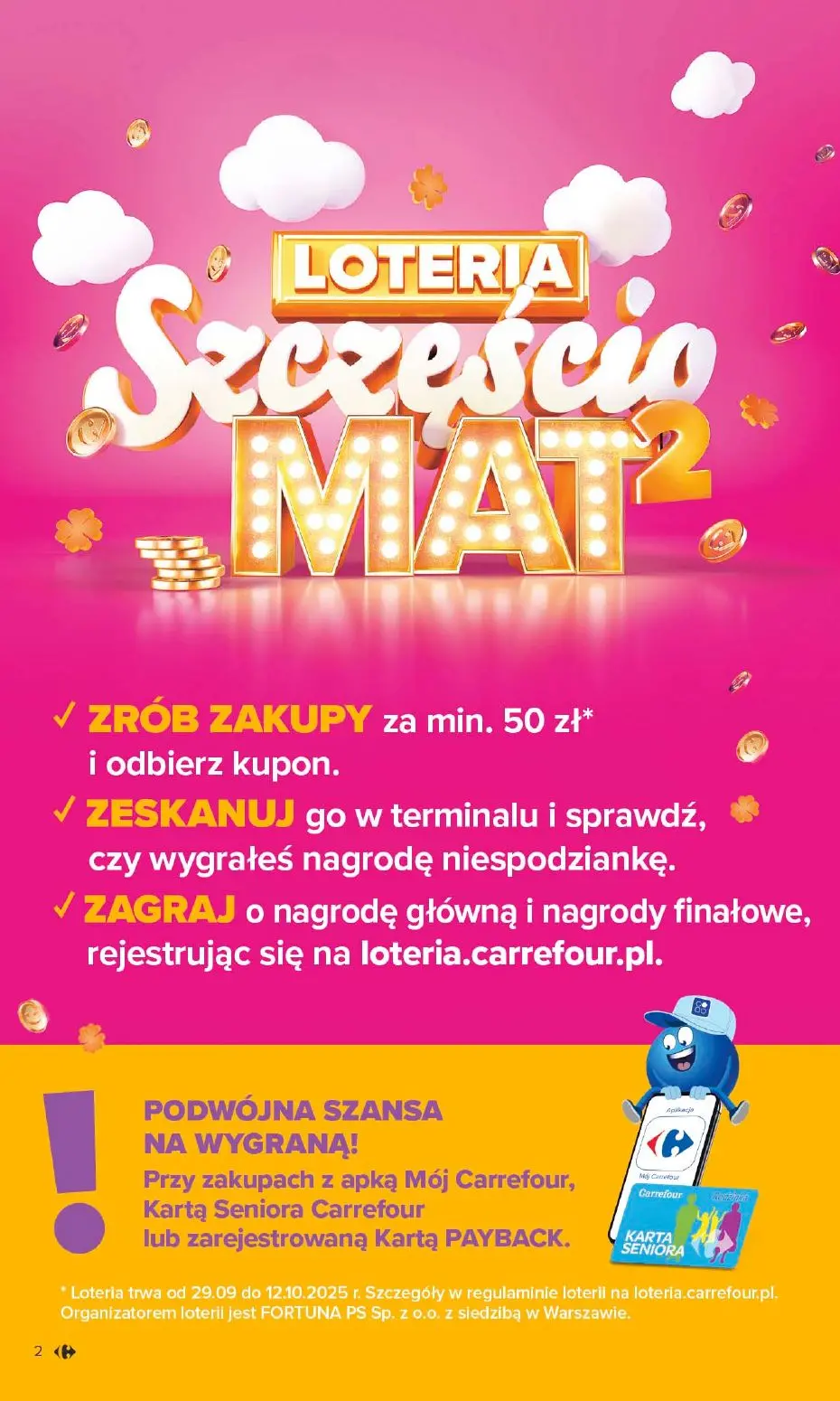 gazetka promocyjna Carrefour 1+1 za grosz - Strona 2