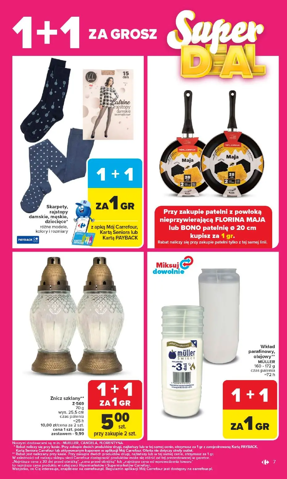 gazetka promocyjna Carrefour 1+1 za grosz - Strona 7