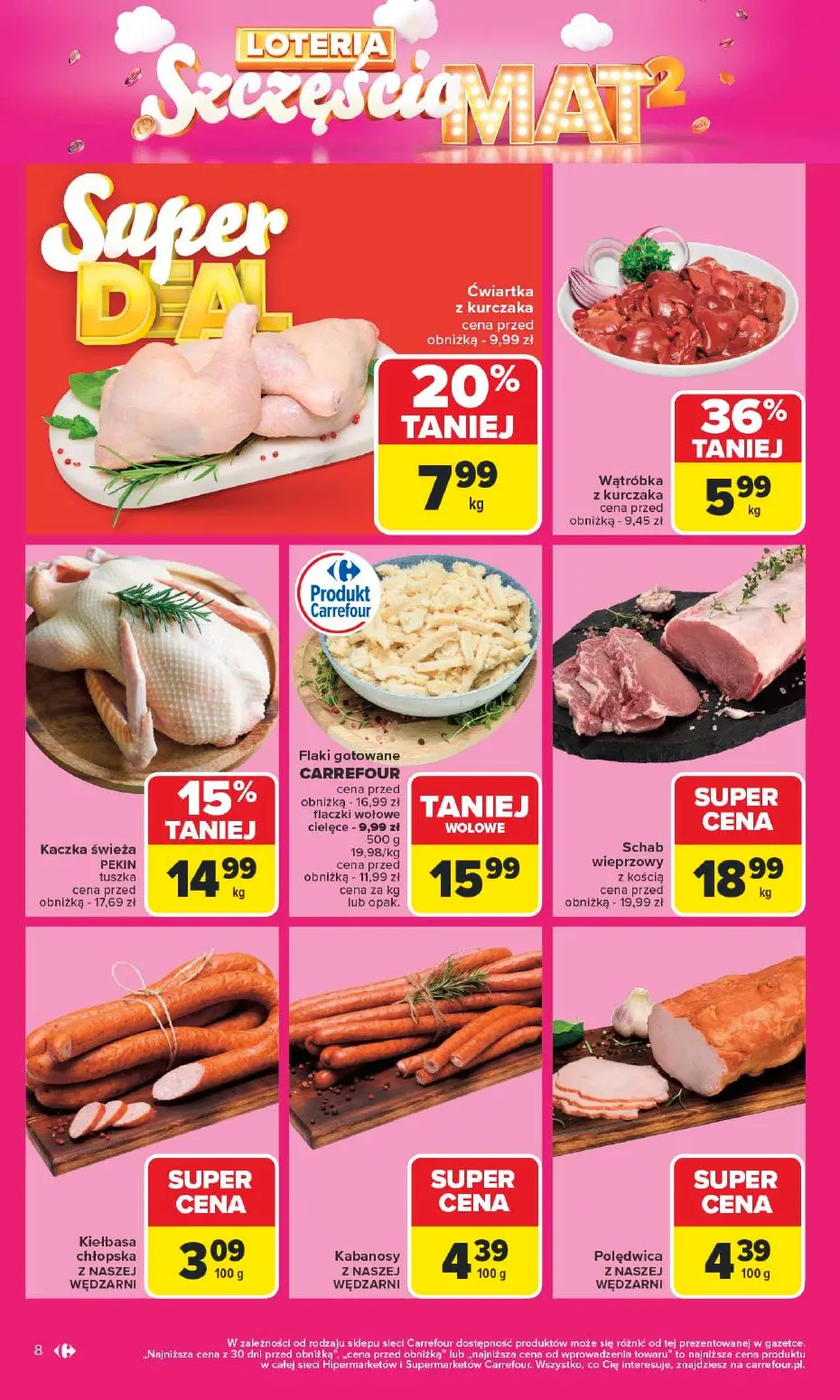 gazetka promocyjna Carrefour 1+1 za grosz - Strona 8