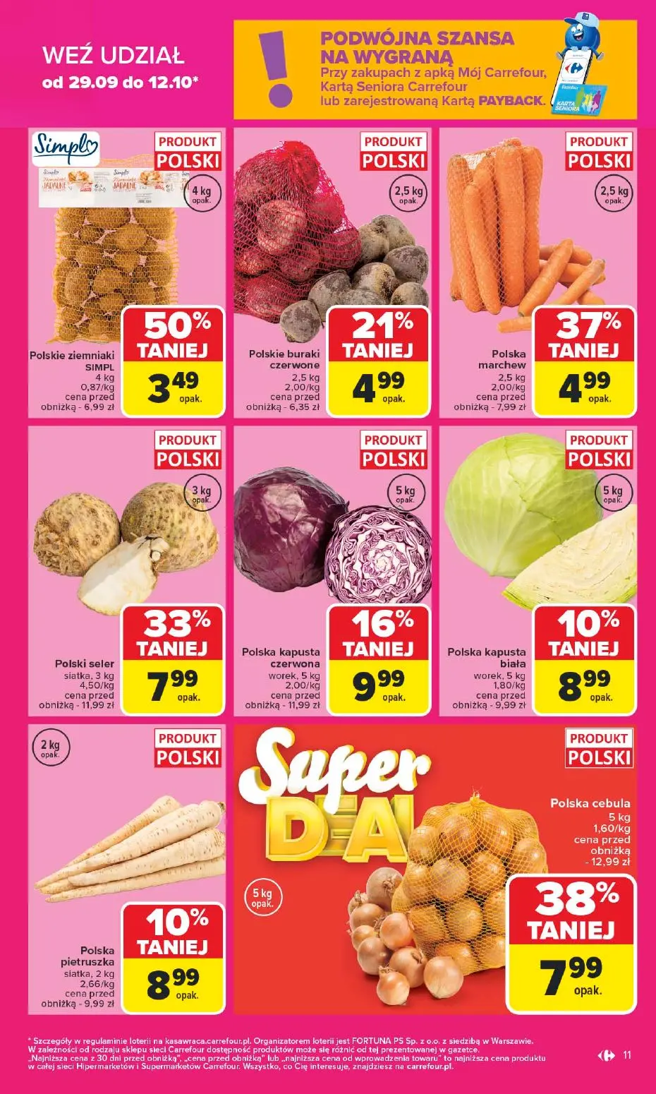 gazetka promocyjna Carrefour 1+1 za grosz - Strona 11