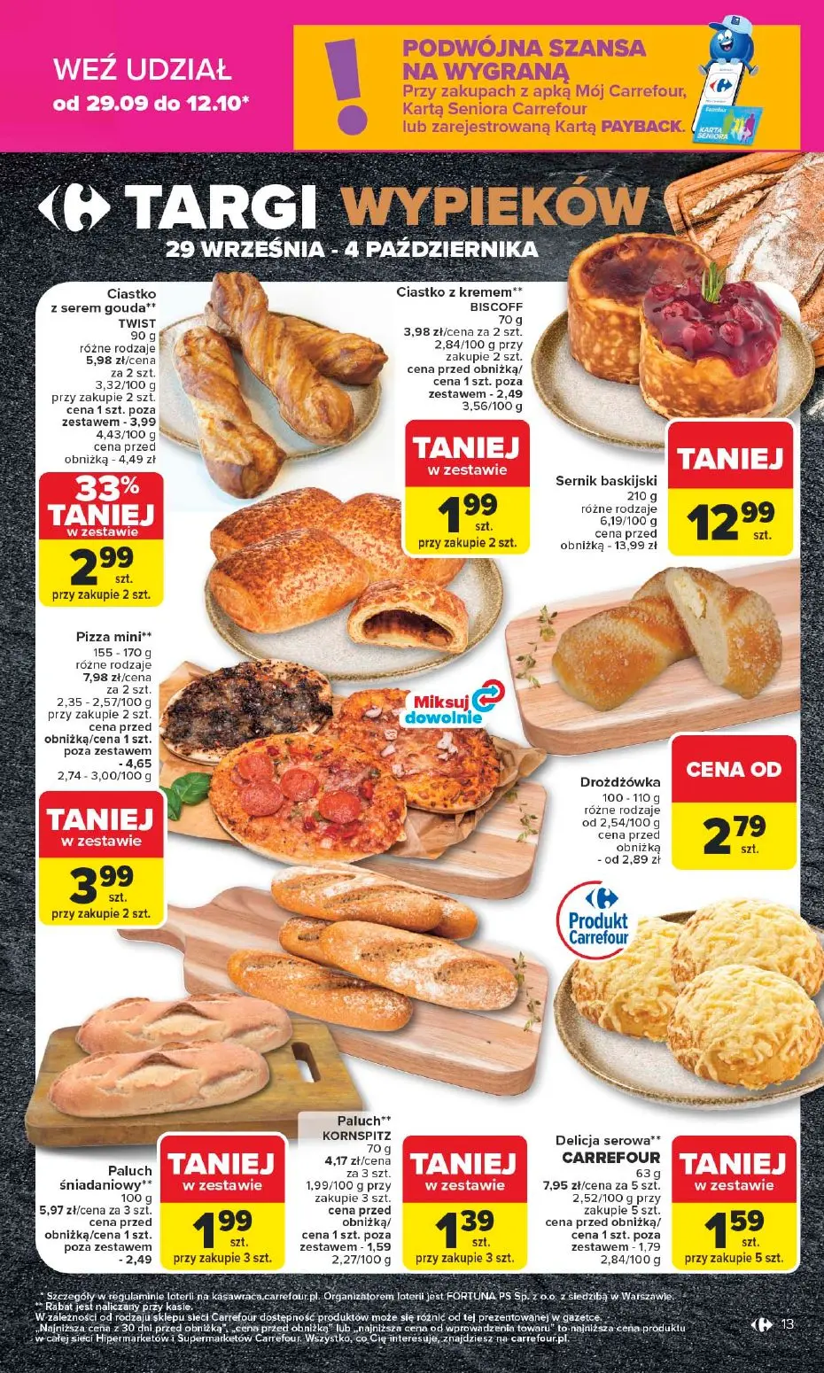 gazetka promocyjna Carrefour 1+1 za grosz - Strona 13