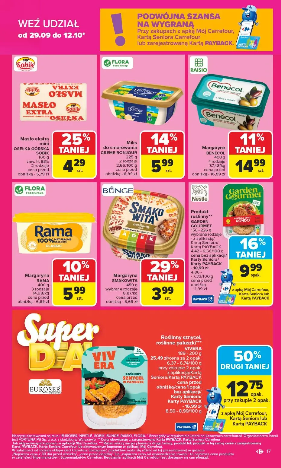 gazetka promocyjna Carrefour 1+1 za grosz - Strona 17